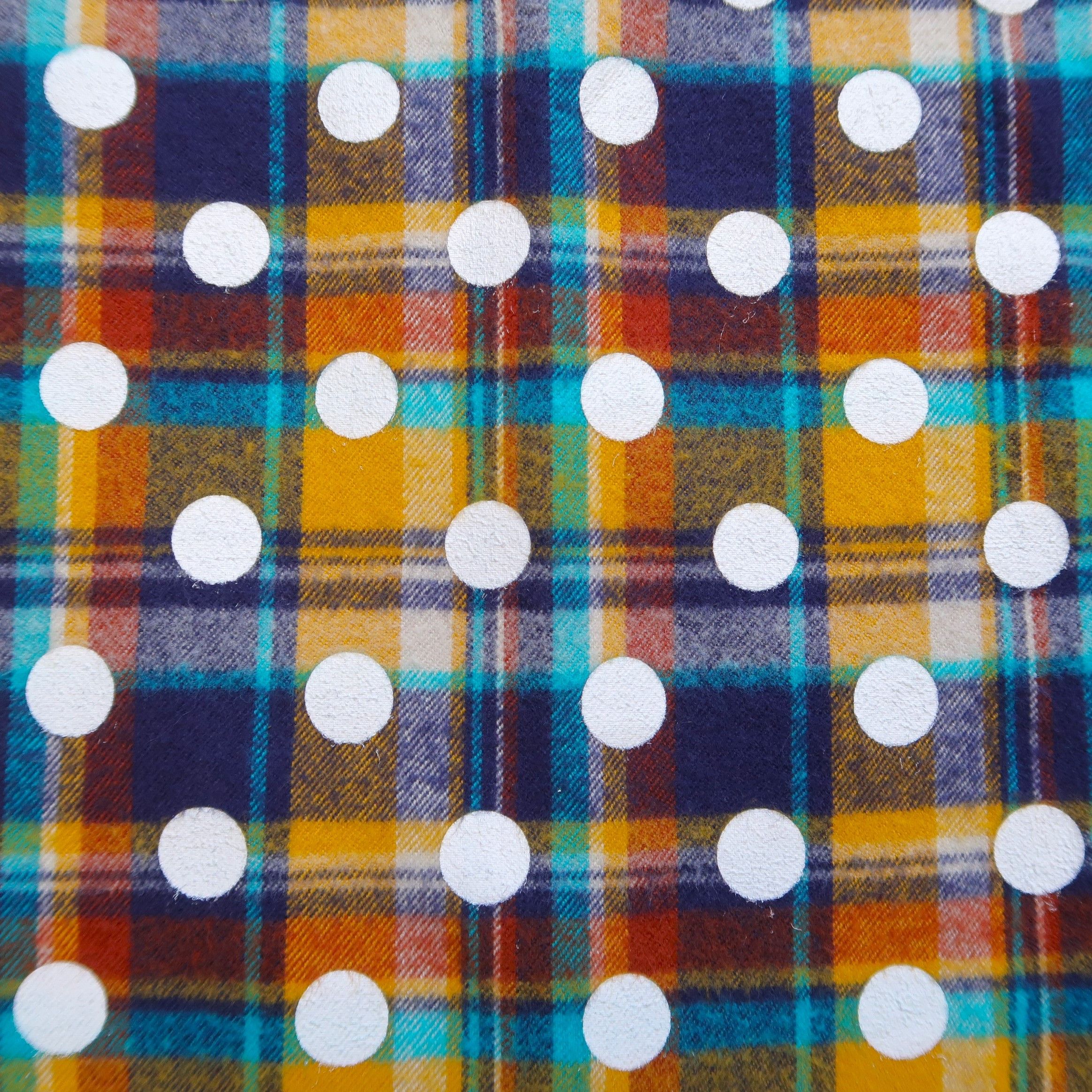 Issey Miyake Vintage Issey Miyake Mercibeaucoup Polka Dot Flannel Shirt Size US M / EU 48-50 / 2 - 7 Thumbnail