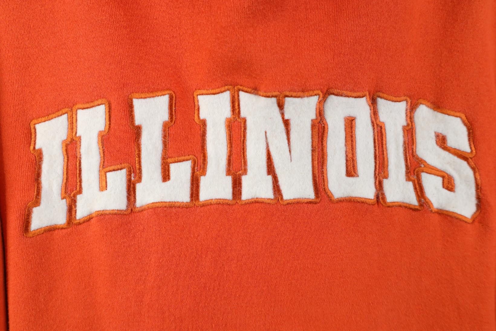 Vintage Vintage University of Illinois Basketball Hoodie Sweatshirt Size US M / EU 48-50 / 2 - 4 Thumbnail