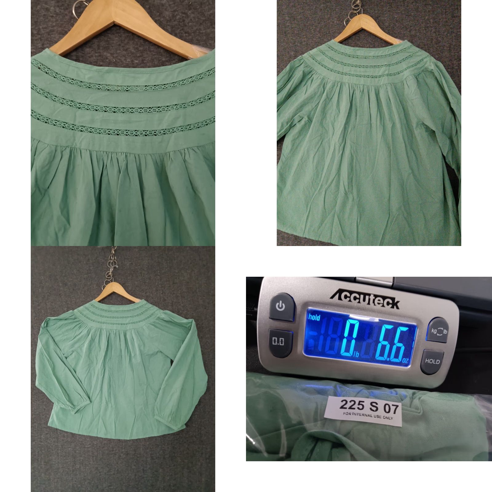 Vintage Universal Thread Blouse Women Size S Green Balloon Sleeve Tie Front V Blouse Womens Size S / US 4 / IT 40 - 8 Thumbnail