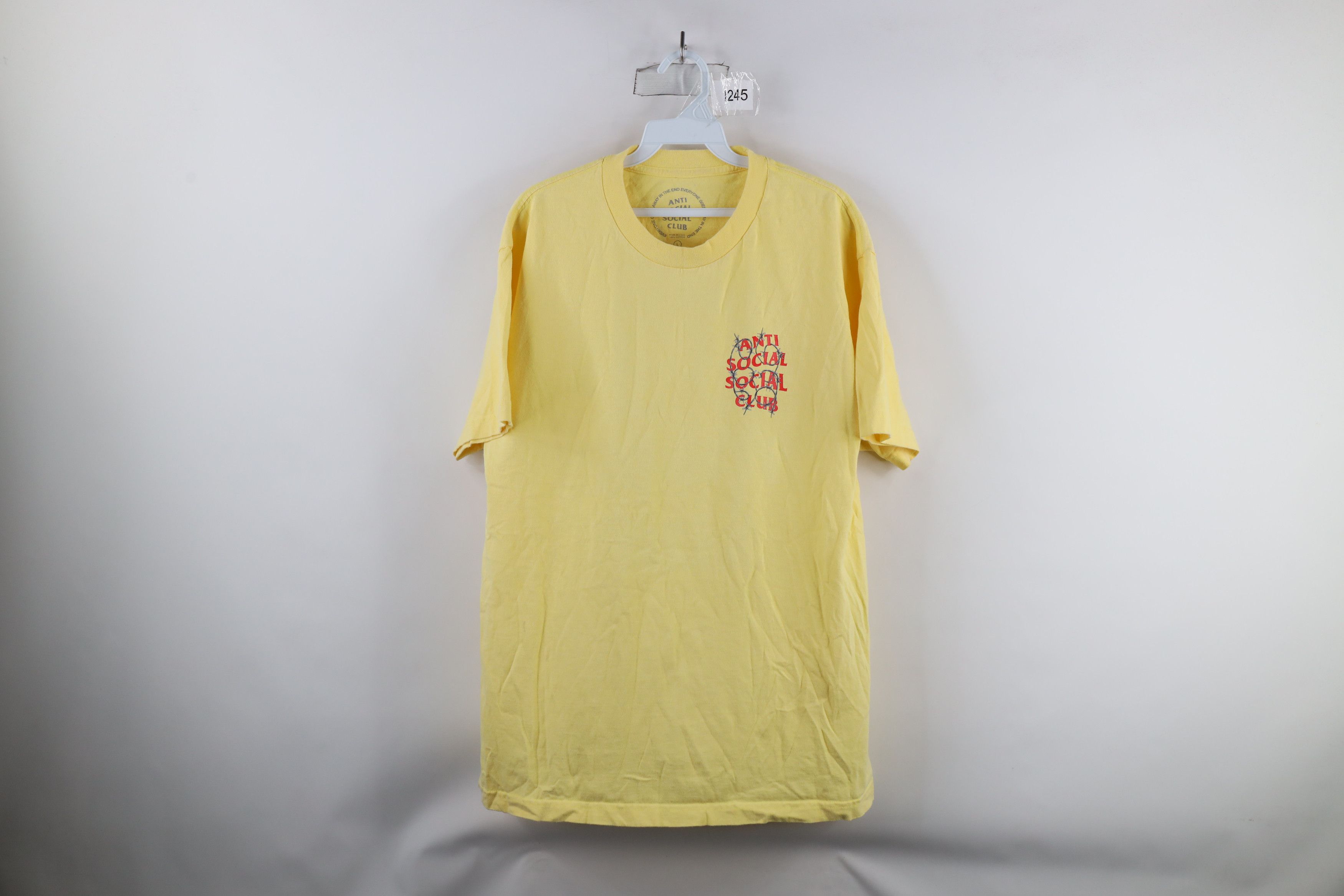 Anti Social Social Club × Vintage Anti Social Social Club Barbed Wire Short Sleeve T-Shirt USA Size US L / EU 52-54 / 3 - 1 Thumbnail
