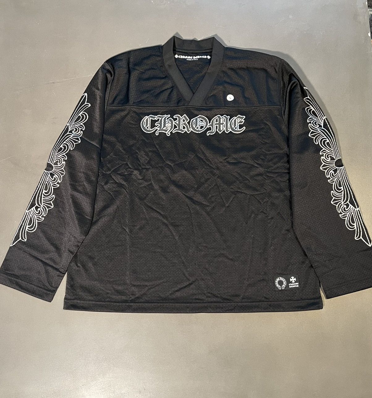 Chrome Hearts Stadium Mesh Long Sleeve Jersey