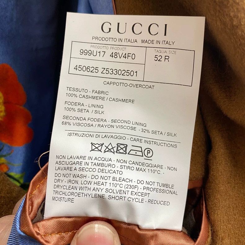 Gucci Gucci Caramel double-breasted cashmere coat 2505-Nextarrow Size US L / EU 52-54 / 3 - 4 Thumbnail
