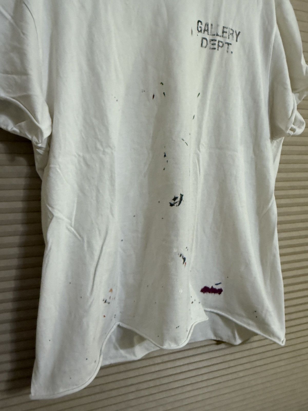 Gallery Dept. Gallery Dept Paint Splatter Miami Short Sleeve Size US L / EU 52-54 / 3 - 4 Thumbnail