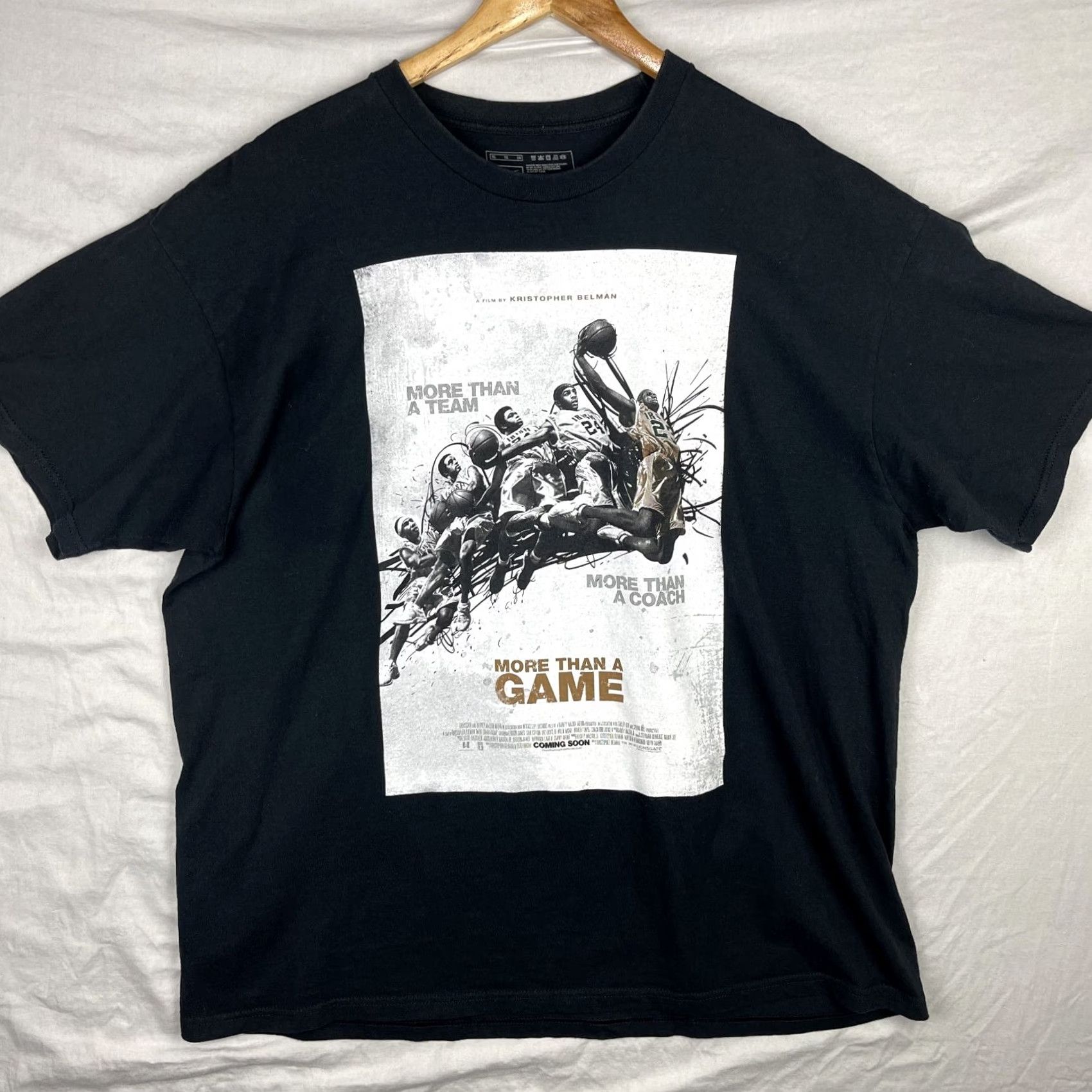 Nike Nike LeBron Shirt XL Black More Than A Game 2008 Movie Promo Mens XL Size US XL / EU 56 / 4 - 2 Thumbnail