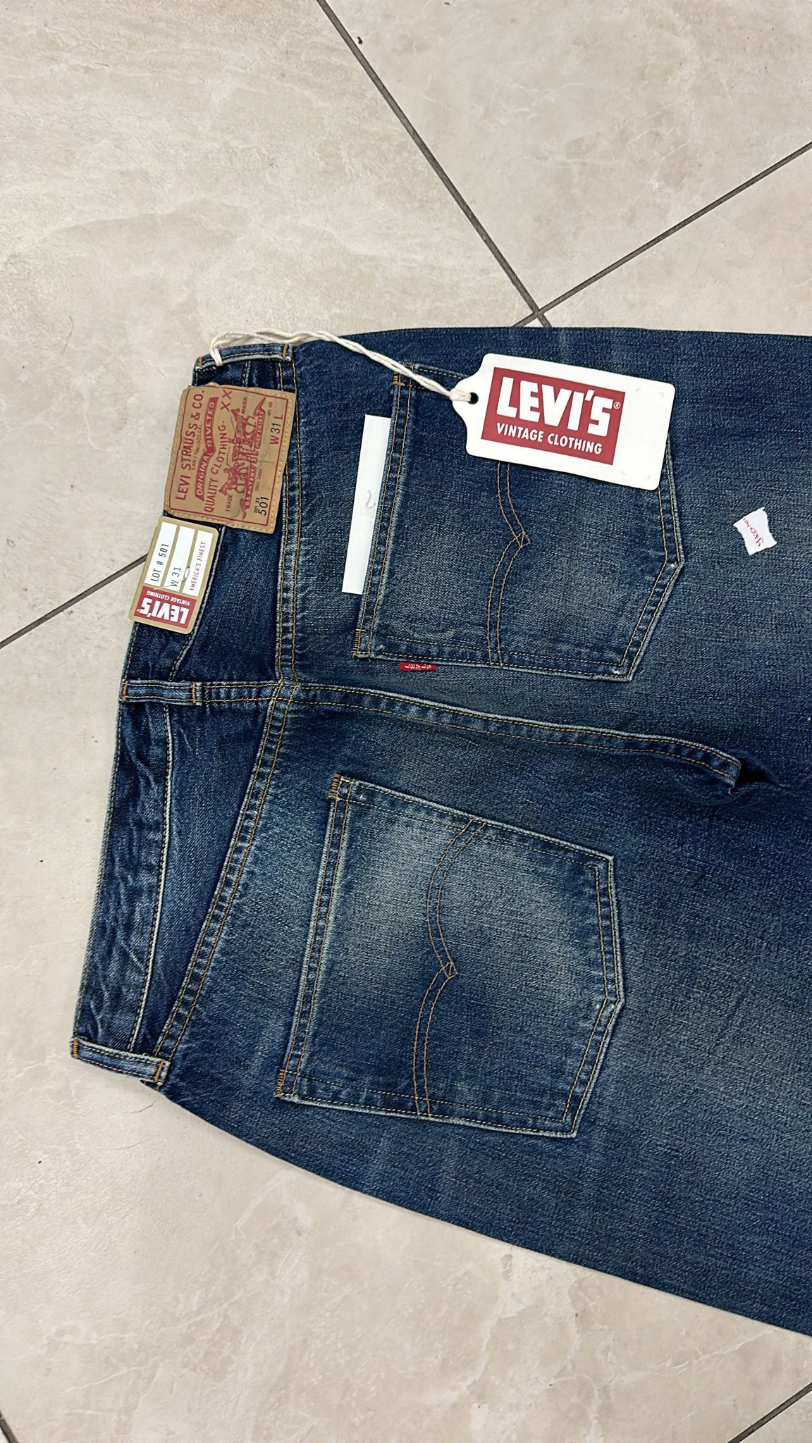 Levi's Vintage Clothing LVC Levi's Vintage Clothing 1966 501XX BigE Selvedge Jeans Size US 31 - 6 Thumbnail