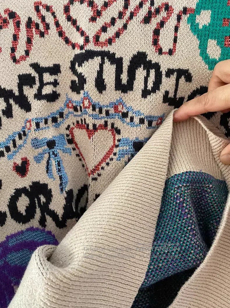 Acne Studios Acne Studios Christmas Special Embroidered Pattern Sweater Size US S / EU 44-46 / 1 - 7 Thumbnail