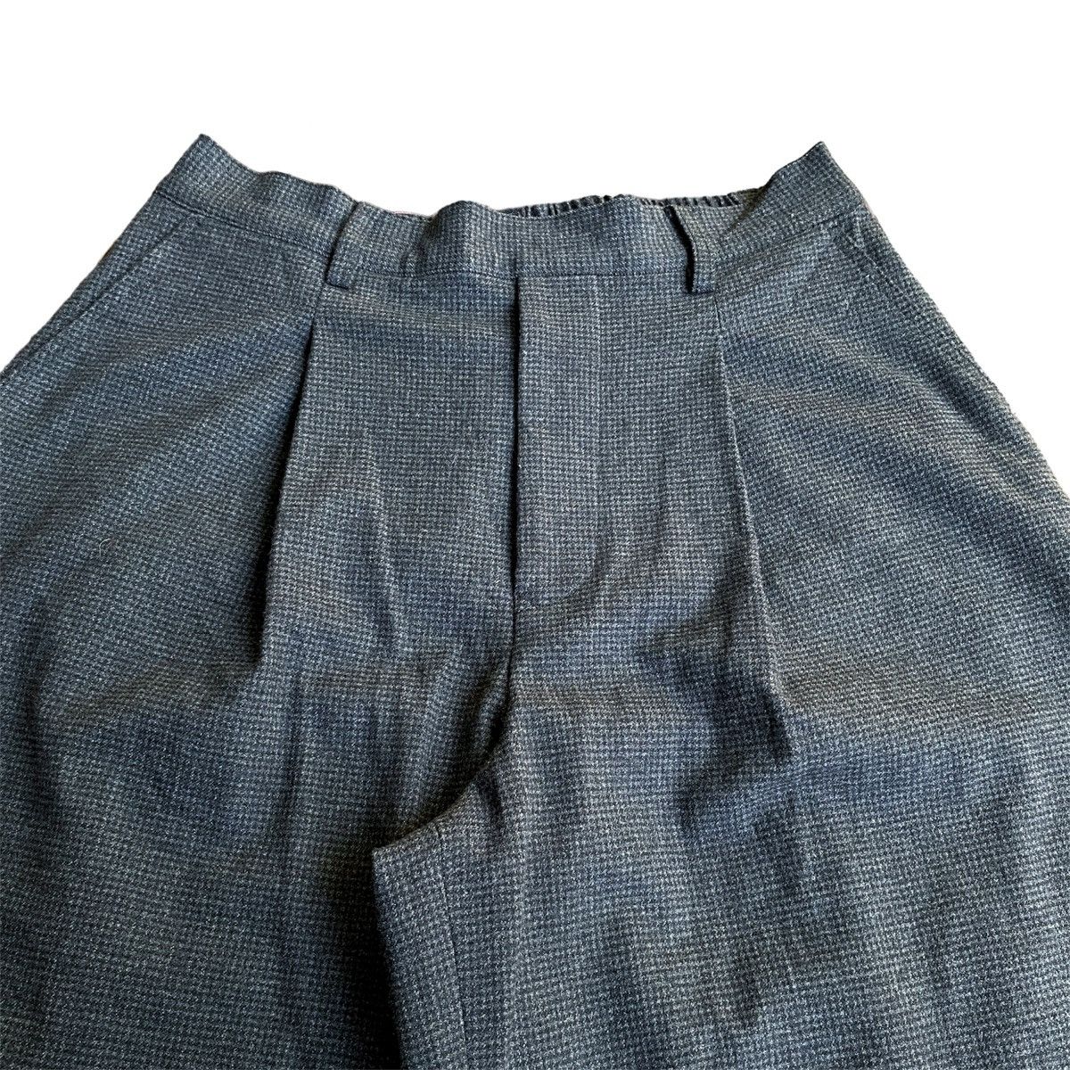 Japanese Brand × Vintage × Yohji Yamamoto Rare Japanese Brand A/T Atsuro Tayama Wide Leg Wool Pants Size US 30 / EU 46 - 3 Thumbnail