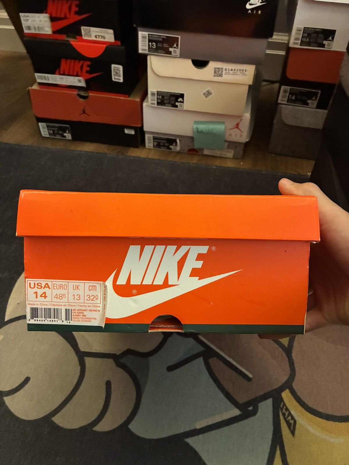 Jordan Brand Jordan 1 Gatorade orange Size US 14 / EU 47 - 7 Thumbnail