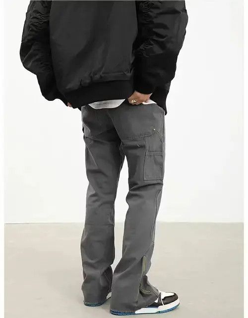 Designer × Vintage vibe cleanfit flared carpenter pants Size US 28 / EU 44 - 1 Thumbnail