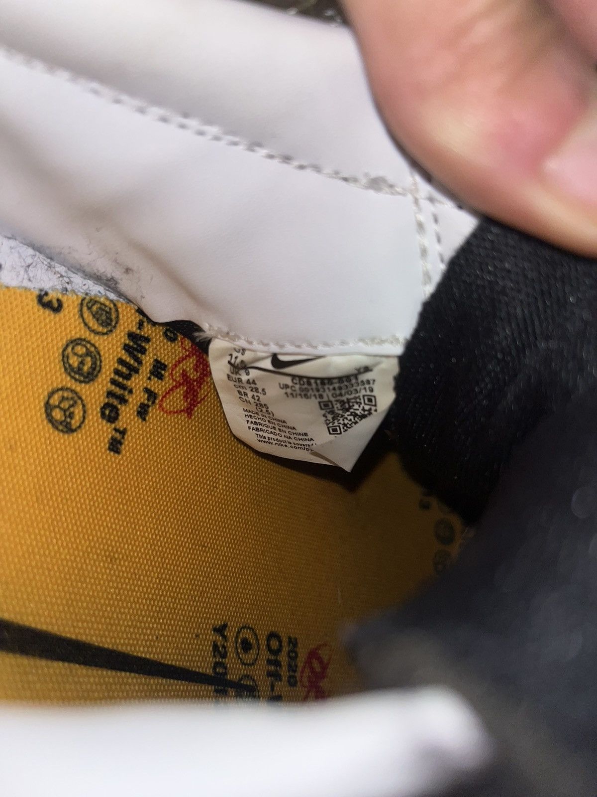 Nike × Off-White Nike x Off-White Waffle Racer Black Fuchsia Size 10 Size US 10 / EU 43 - 6 Thumbnail