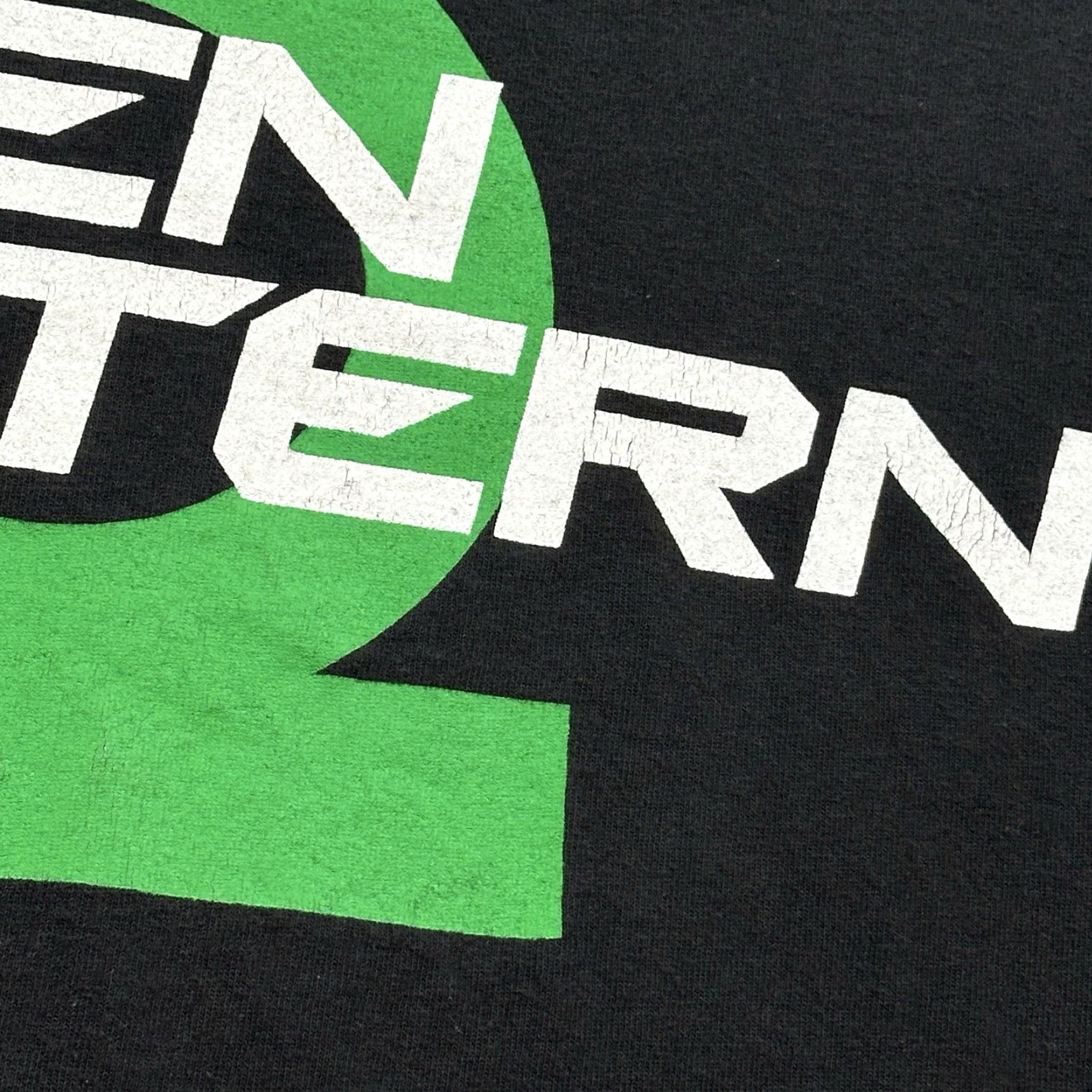 Delta VINTAGE Green Lantern Shirt Mens Large Black DC Comics Reeses Movie Promo Ryan Reynolds Size US L / EU 52-54 / 3 - 4 Thumbnail