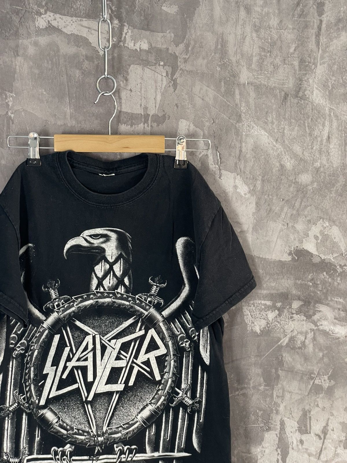 Band Tees × Vintage Vintage 00s Slayer Punk Grunge Band T-Shirt Size US S / EU 44-46 / 1 - 4 Thumbnail