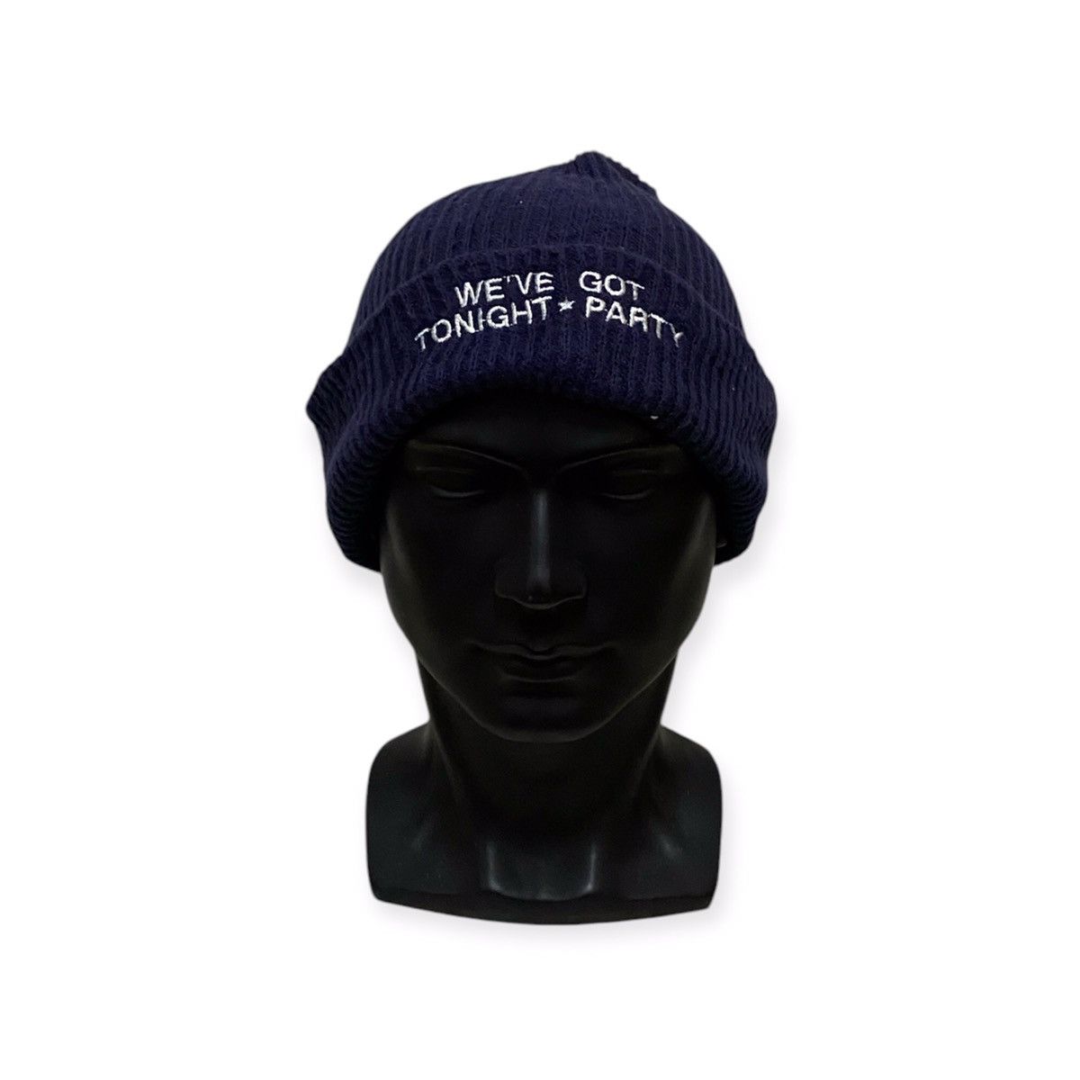 Japanese Brand × Vintage Vintage Plain Beanie Hat Size ONE SIZE - 1 Thumbnail