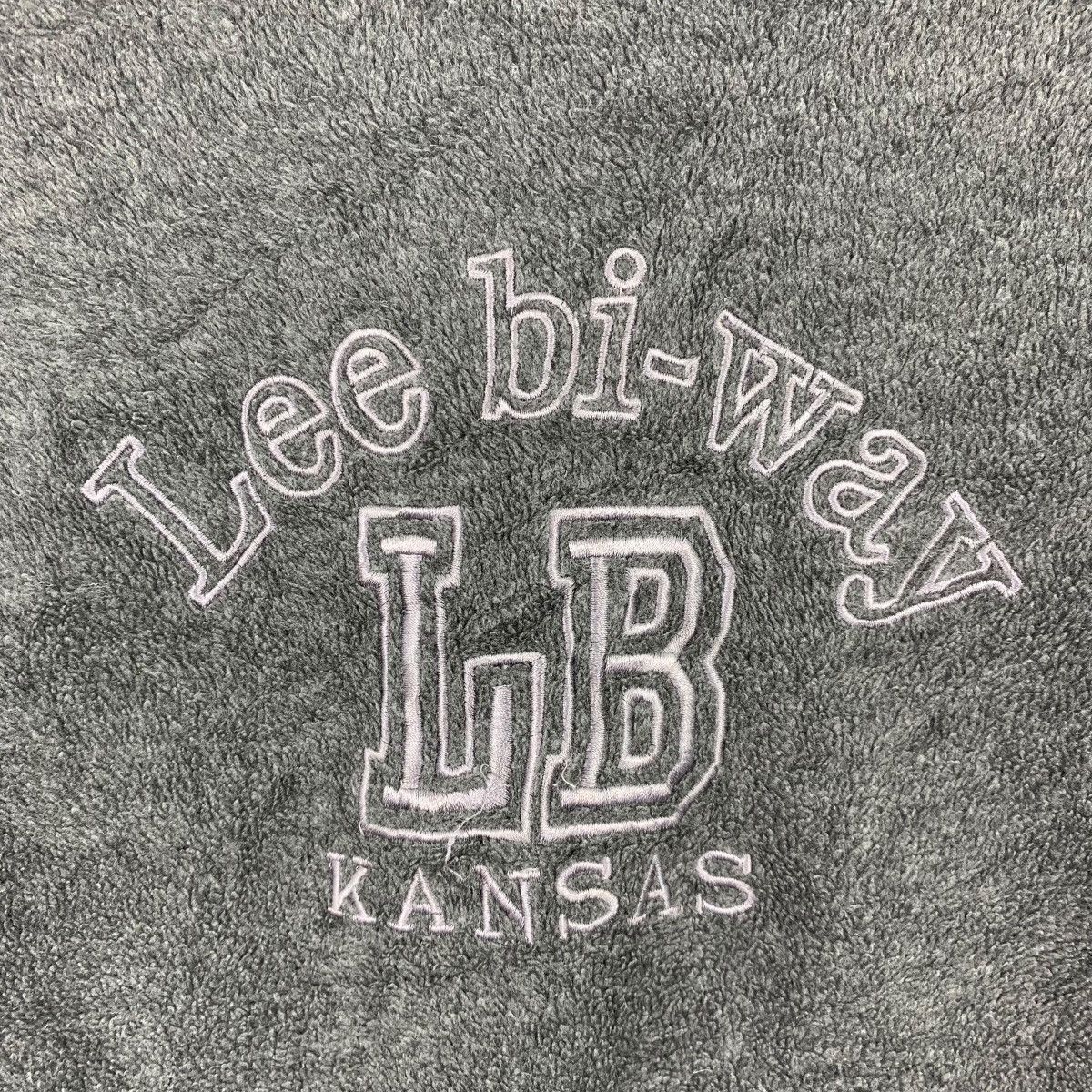 Lee × Vintage Vintage LEE BI-WAY Kansas Casualwear Big Logo Sweatshirt Size US L / EU 52-54 / 3 - 4 Thumbnail