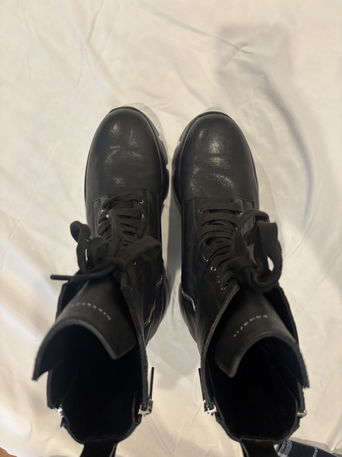 Giuseppe Zanotti Giuseppe Zanotti APOCALYPSE Combat Boots EU 40 Men's 7.5 Size US 10 / IT 40 - 16 Thumbnail