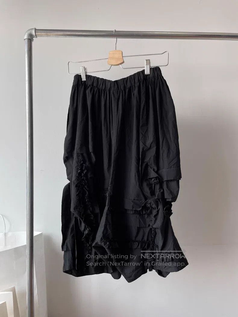 Comme des Garcons Comme Des Garcons size S Lace-trimmed wide-leg pants Size 25" / US 0 / IT 36 - 2 Thumbnail
