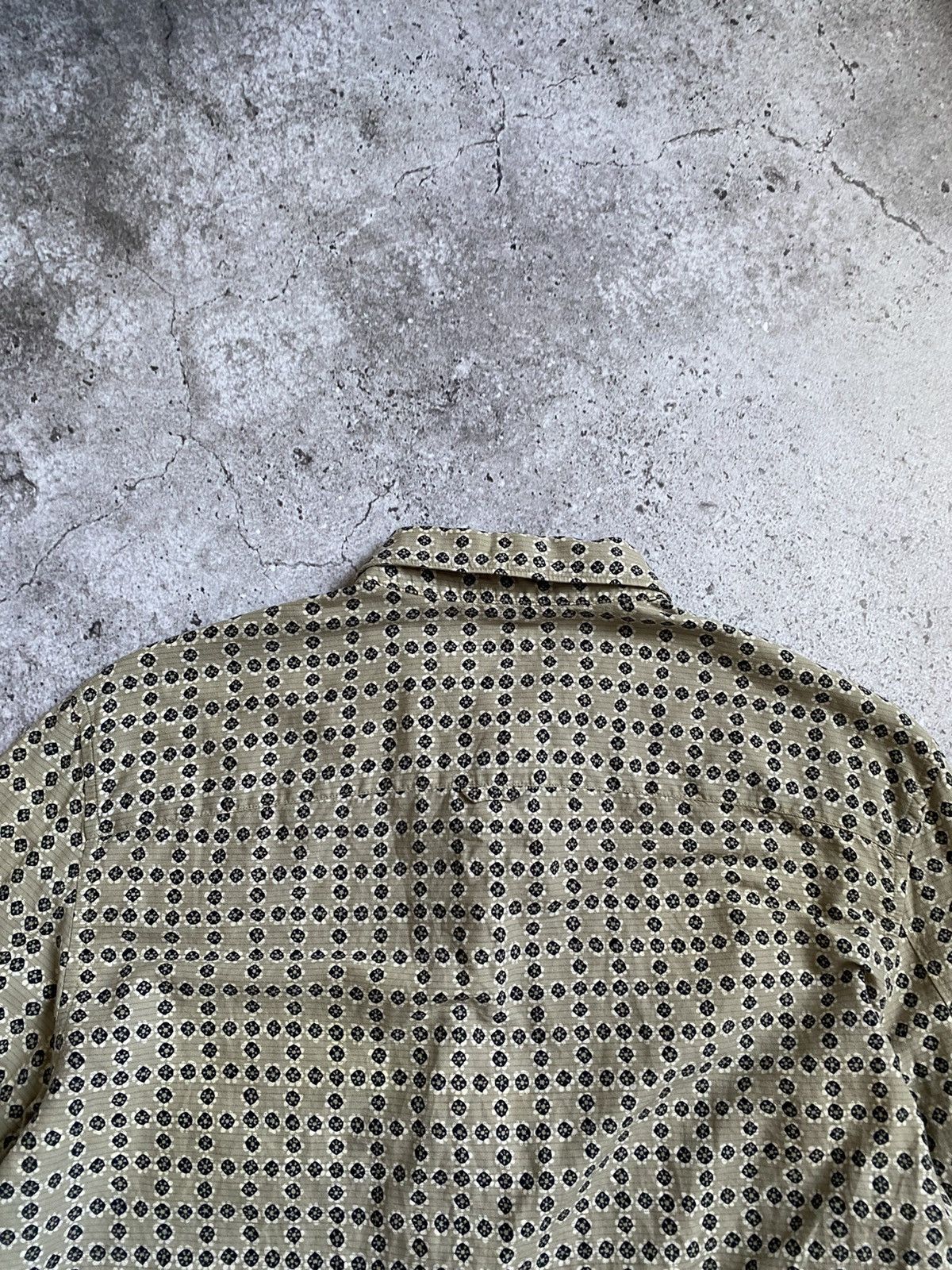 Allsaints × Designer AllSaints Dots Long Sleeve Button Shirt Size L Size US L / EU 52-54 / 3 - 11 Thumbnail