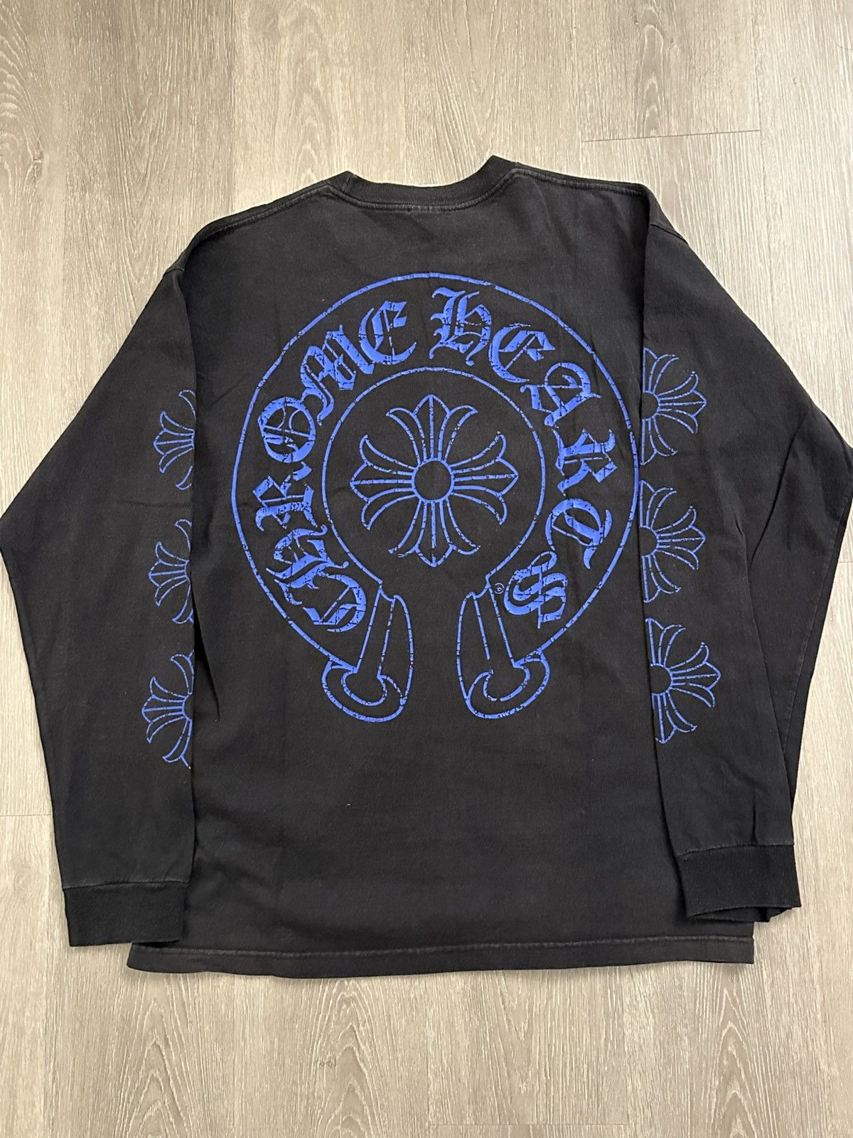 Vintage Chrome Hearts Long Sleeve Shirt Size XL - www.joarbit.com