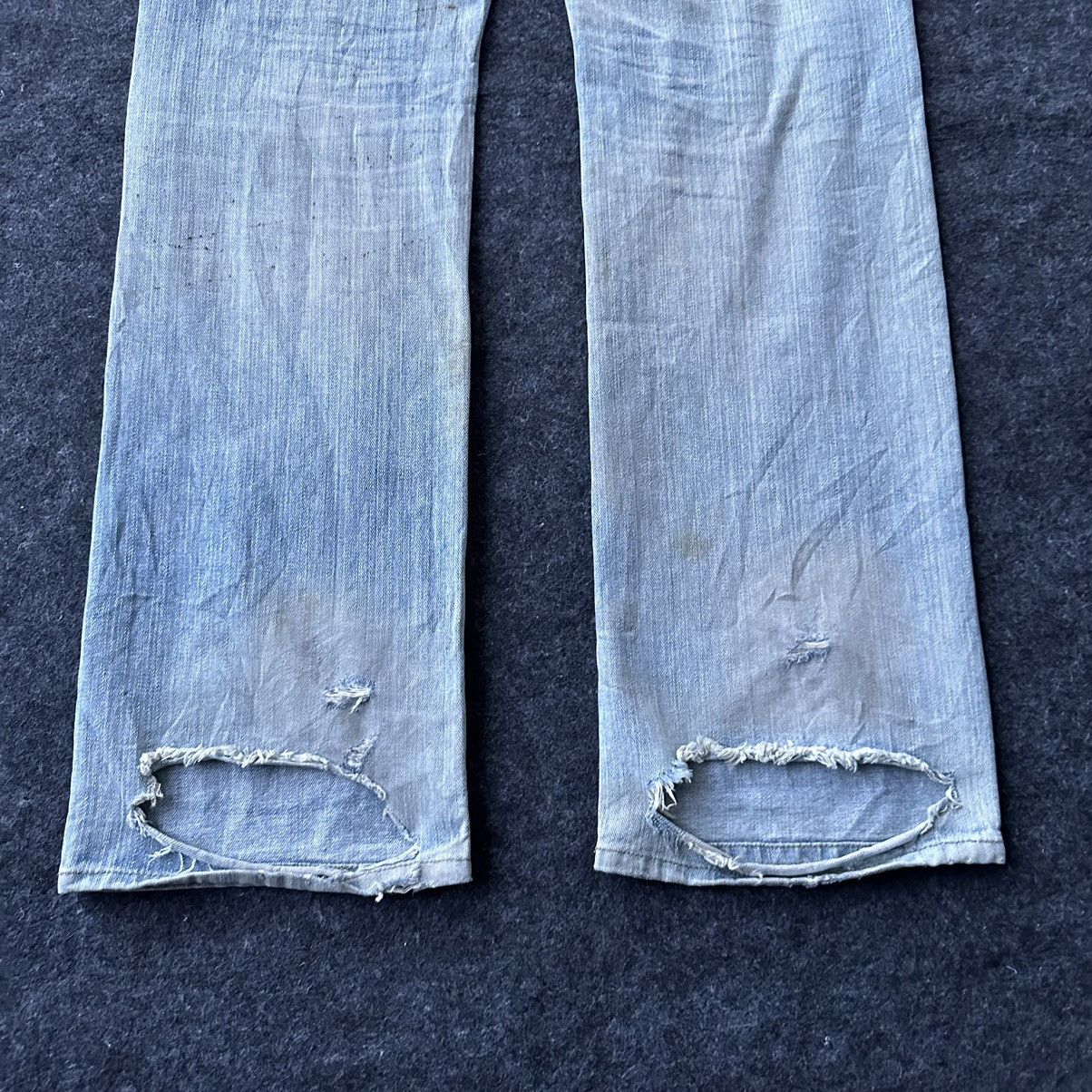 Blue Blue Japan Rare Royal Blue 5 Pocket Buckle Back Denim D686 Size US 31 - 6 Thumbnail