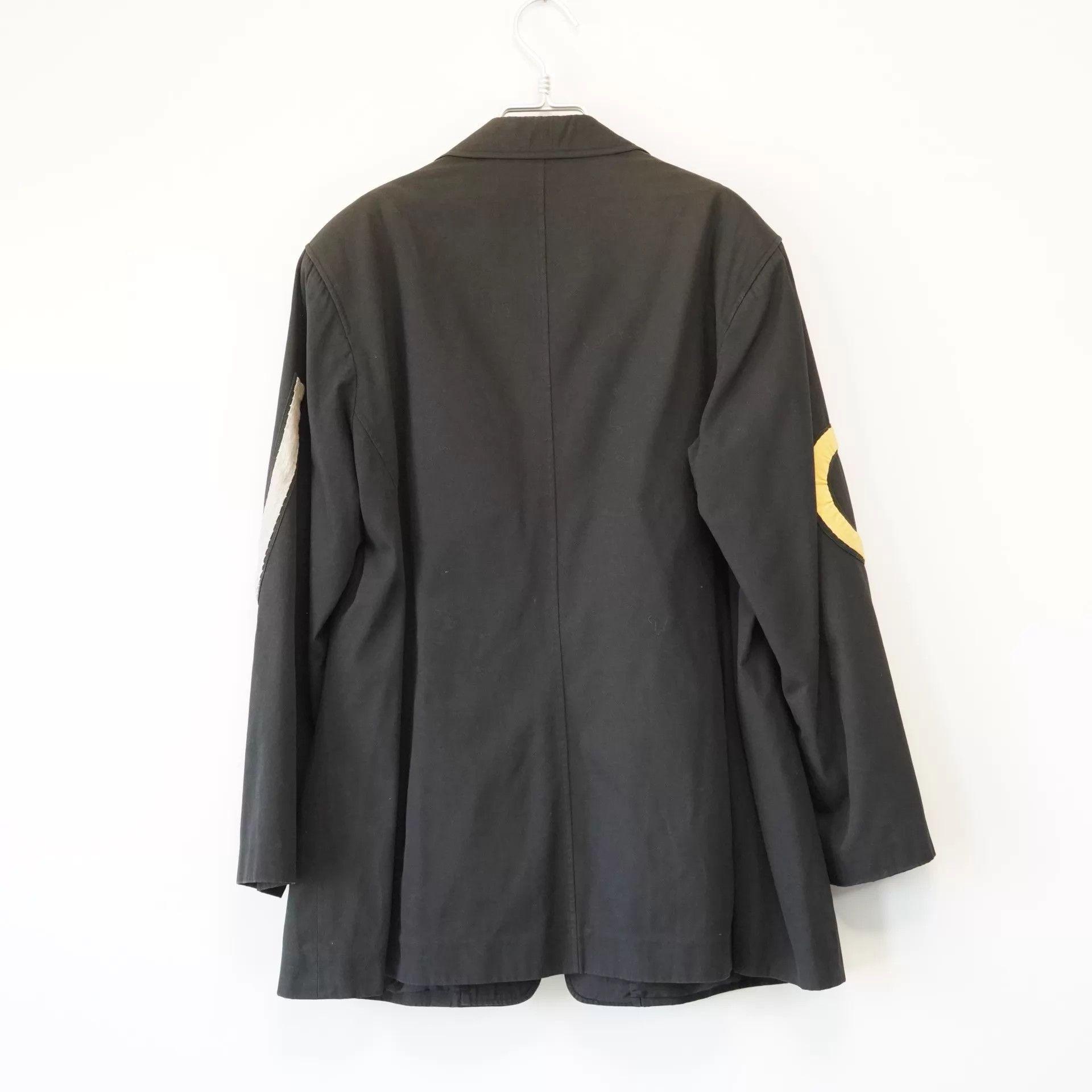 Yohji Yamamoto Yohji Yamamoto 80SS Letter Patch Jacket Size US M / EU 48-50 / 2 - 2 Thumbnail