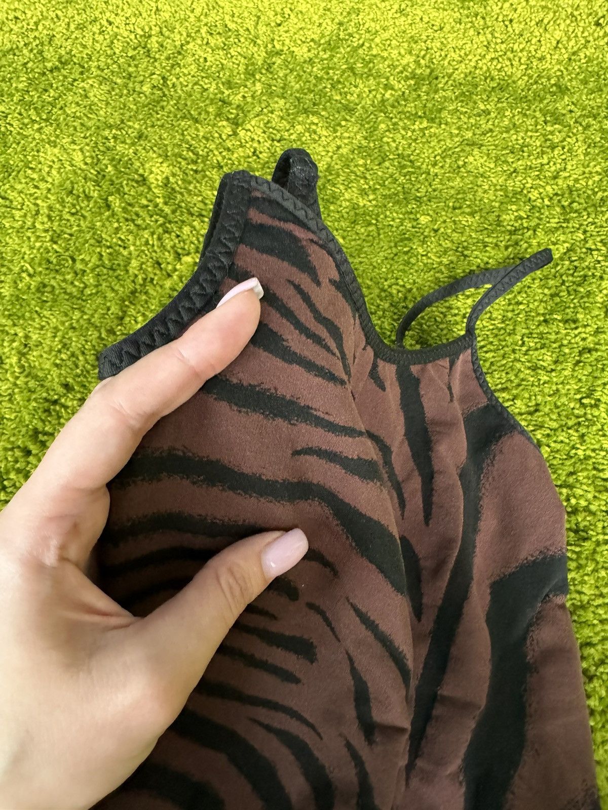 Designer × Wolford Wolford avant garde tiger pattern bodysuit Size M / US 6-8 / IT 42-44 - 3 Thumbnail