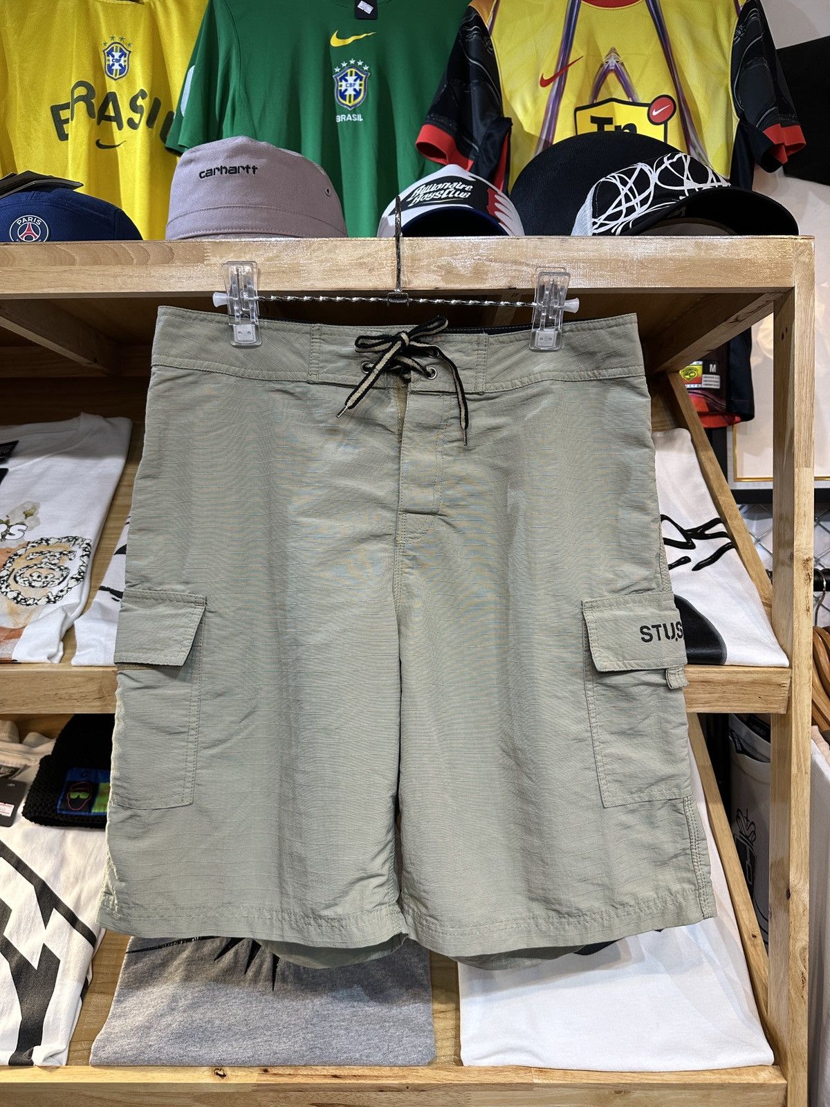 Stussy Vintage Stussy 90's Beach Shorts Pants | Grailed