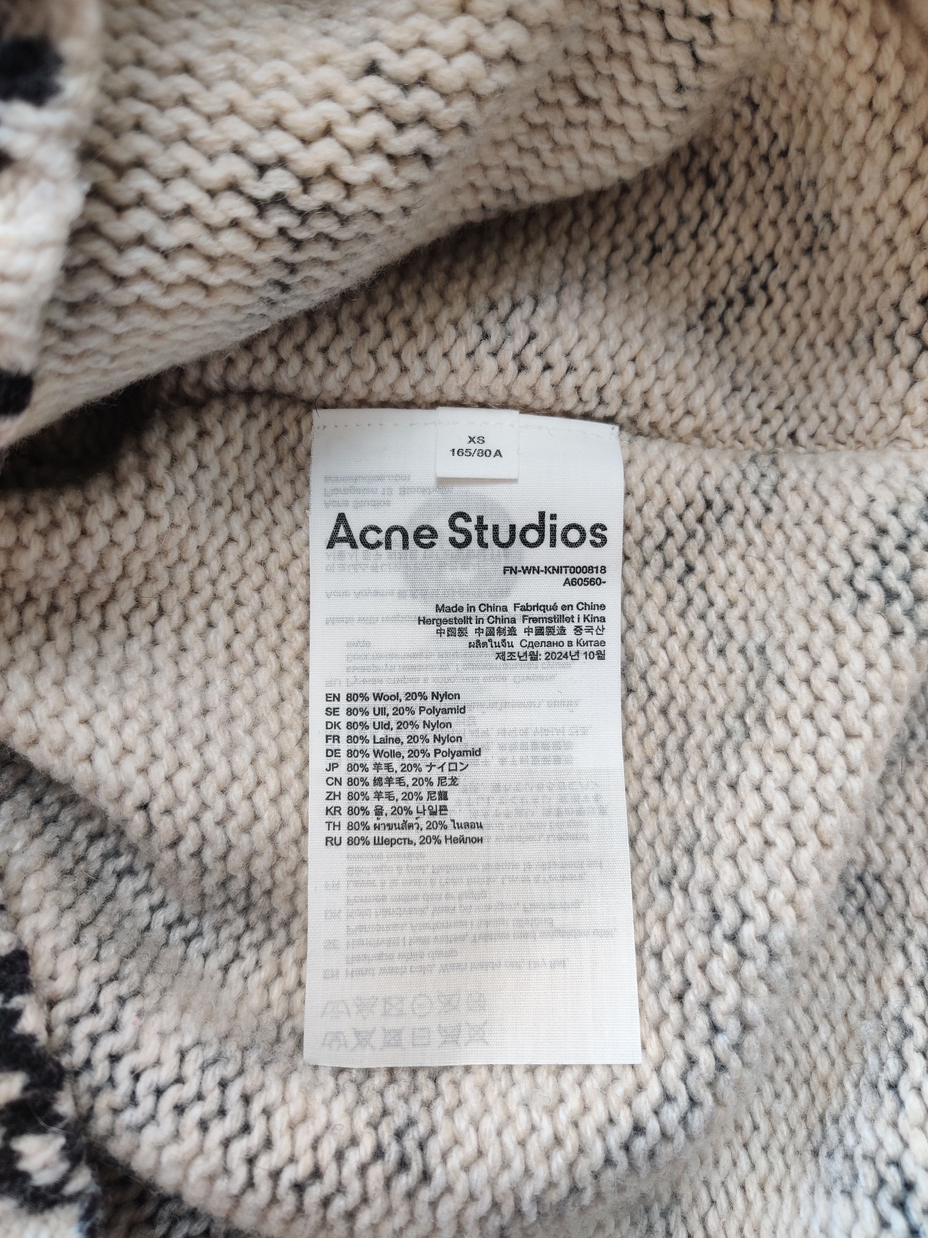 Acne Studios Acne Studios Poodle dogs knit sweater Size XS / US 0-2 / IT 36-38 - 10 Thumbnail