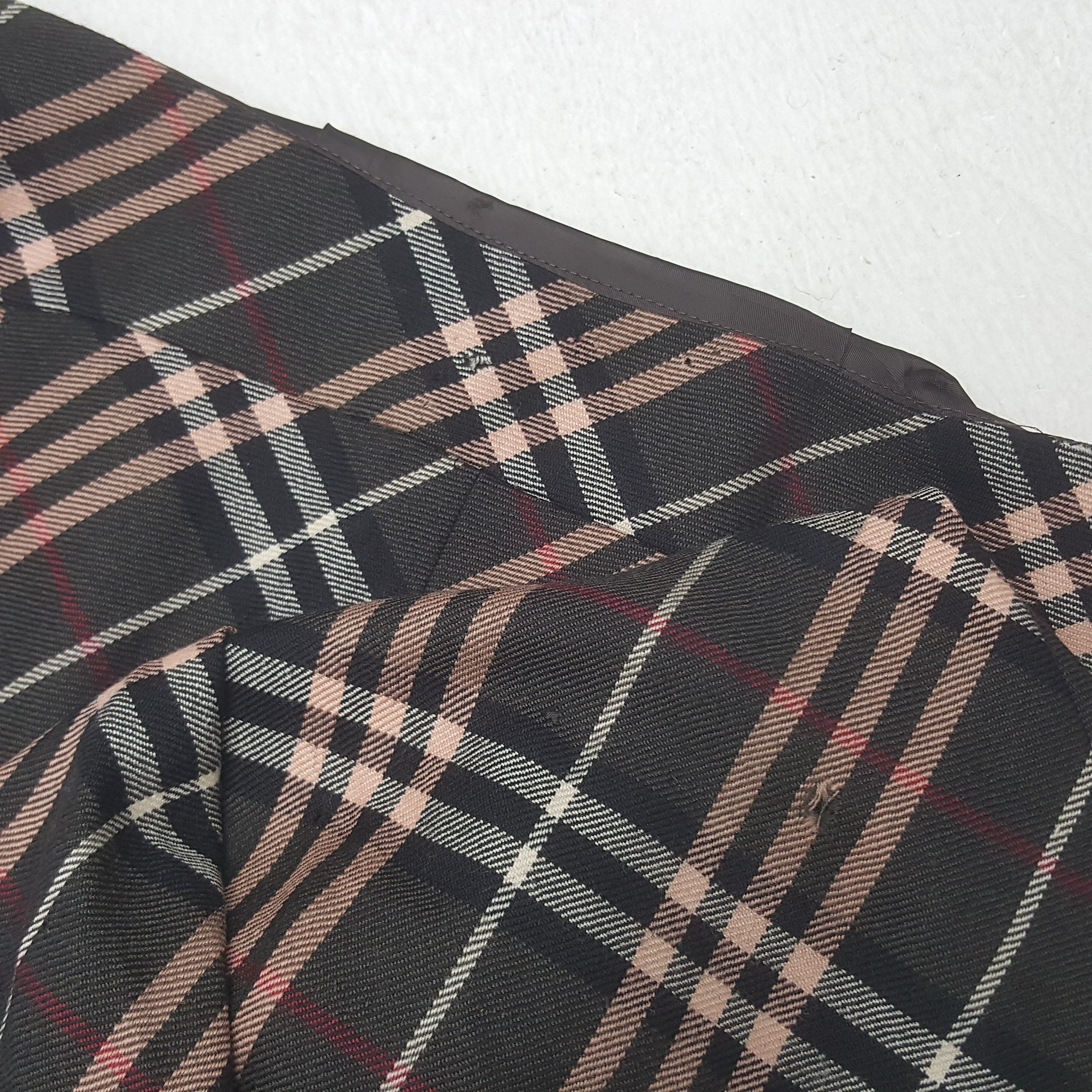 Burberry Vintage Burberry London Blue Label Nova Check Skirts Size 27" / US 4 / IT 40 - 10 Thumbnail