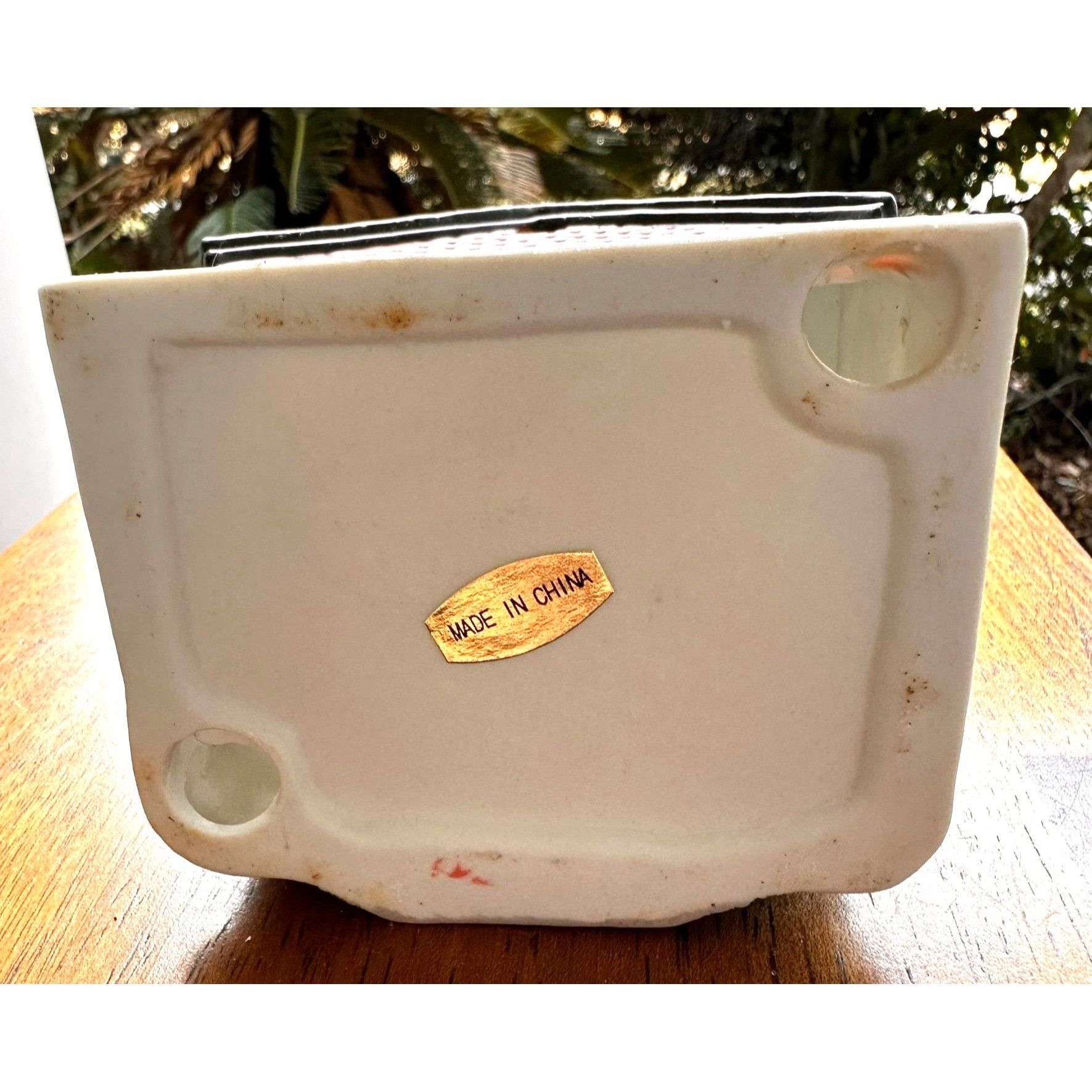 Handmade × Vintage VTG Gift Collection Hand Painted Porcelain School Tea Light Size ONE SIZE - 9 Thumbnail
