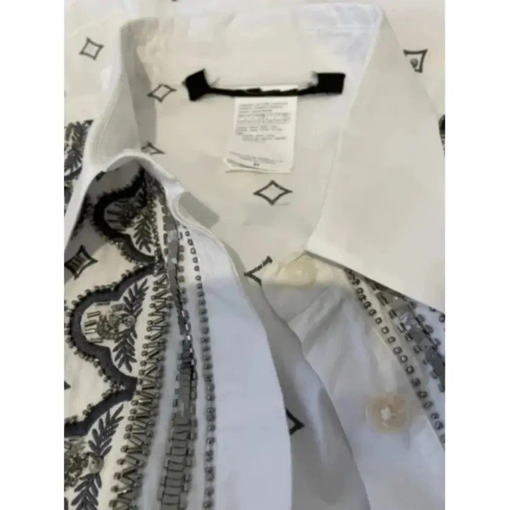 Max Mara Cotton shirt, Max Mara Size XL / US 12-14 / IT 48-50 - 5 Thumbnail