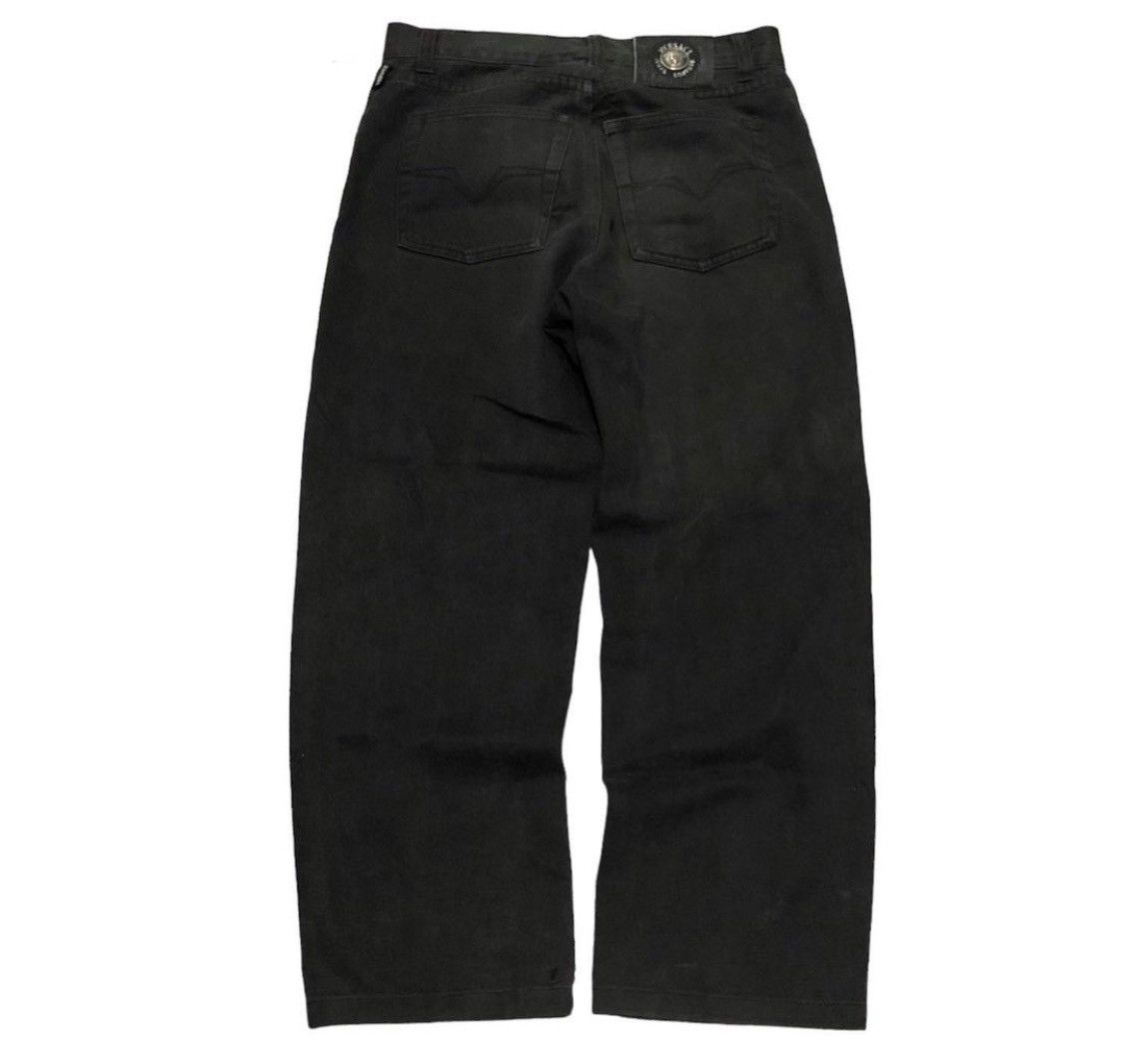 Versace × Versace Jeans Couture Vintage Versace Jeans Couture Black baggy jeans Size US 30 / EU 46 - 2 Thumbnail