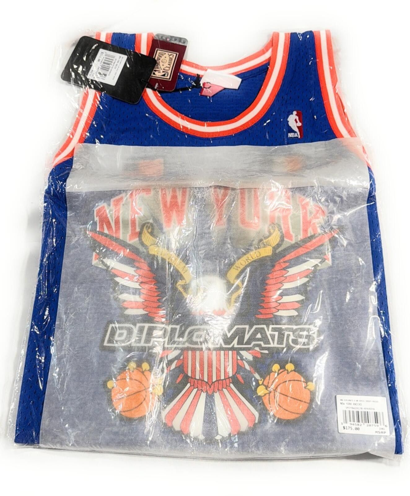 Mitchell & Ness Diplomats x Mitchell & Ness x Bleacher Report x NBA Knicks🔥 Size US XXL / EU 58 / 5 - 6 Thumbnail