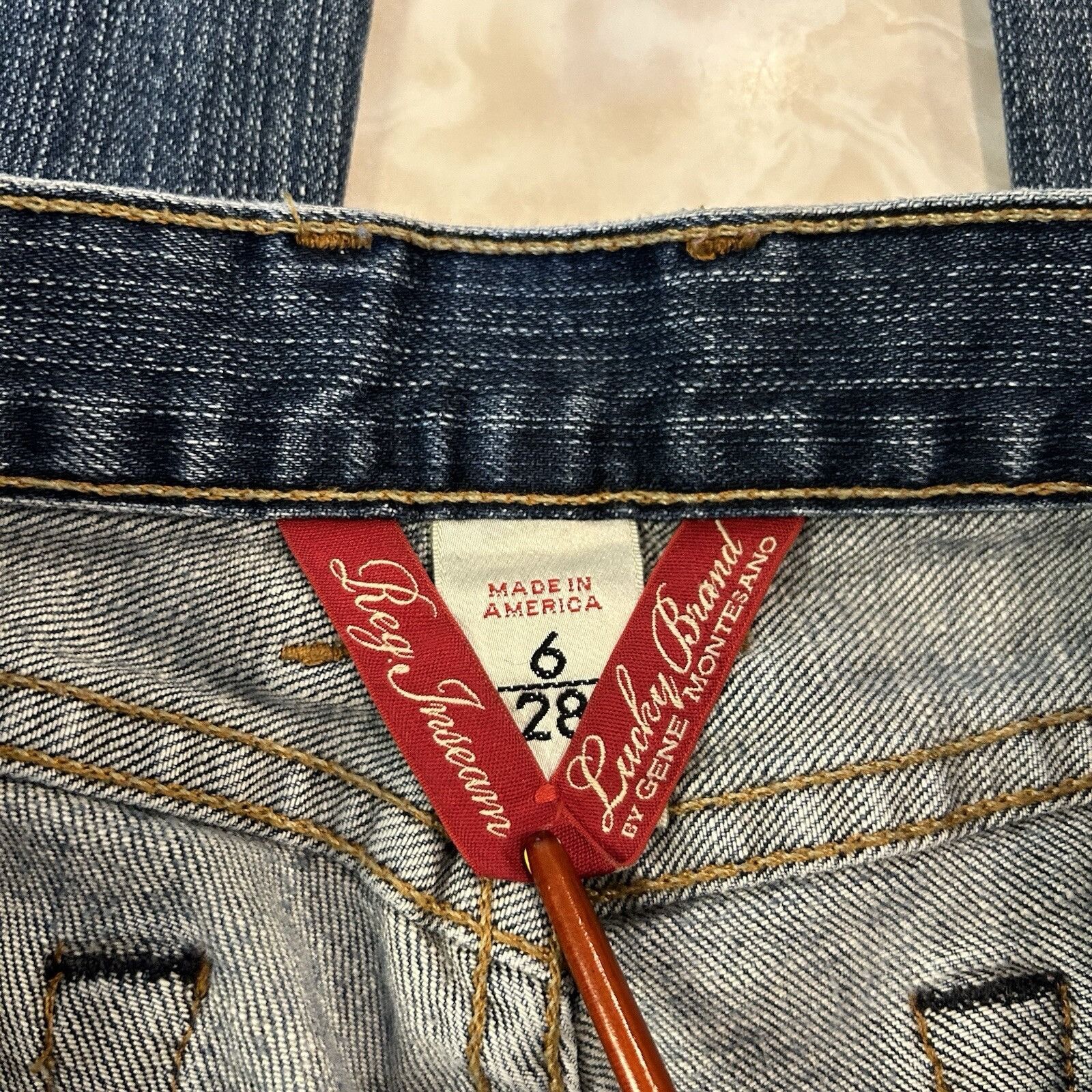 Lucky Brand Lucky Brand 6/28 cute Flare Jean Size 32" / US 10 / IT 46 - 4 Thumbnail