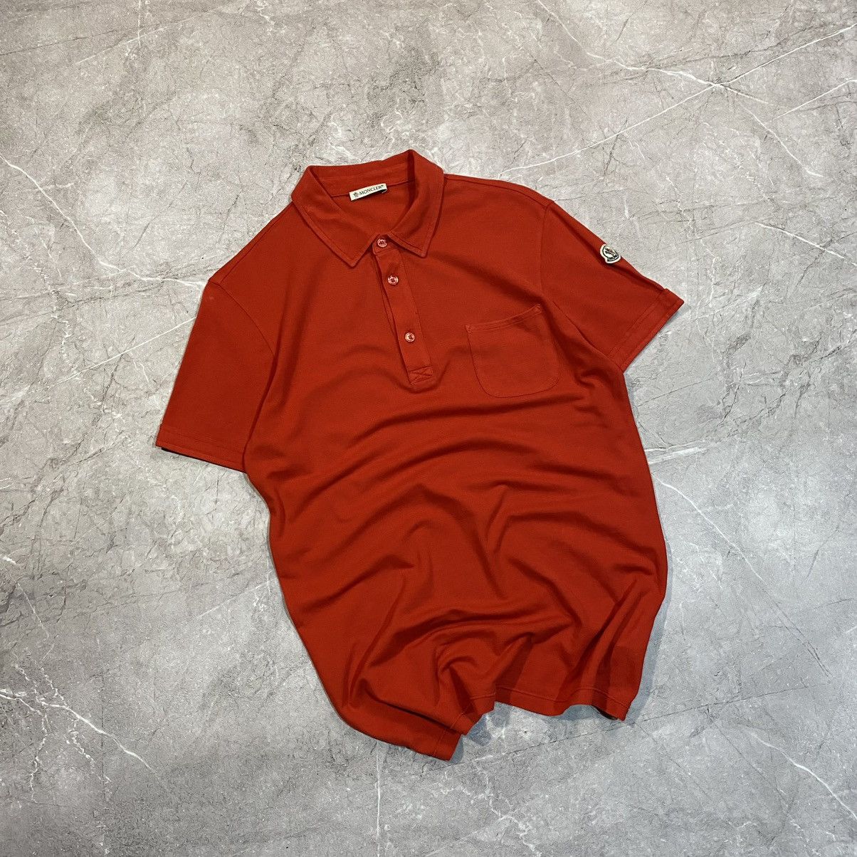 Moncler MONCLER POLO TEE MAGLIA MINI LOGO LUXURY Size US S / EU 44-46 / 1 - 1 Thumbnail