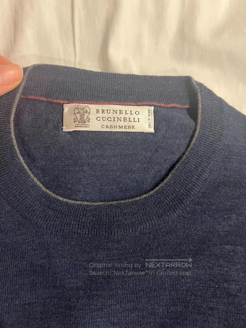 Brunello Cucinelli Brunello Cucinelli Cashmere Wool Sweater. Size US L / EU 52-54 / 3 - 4 Thumbnail