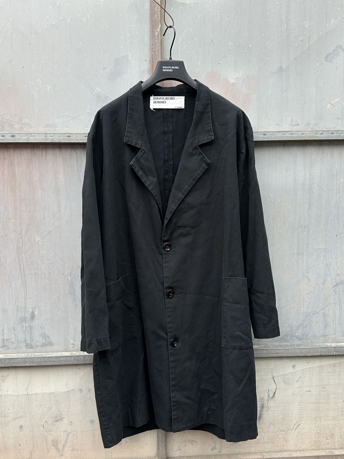 Enfants Riches Deprimes 16SS Cy Twombly Cross Photo Trench Coat Size US L / EU 52-54 / 3 - 2 Thumbnail