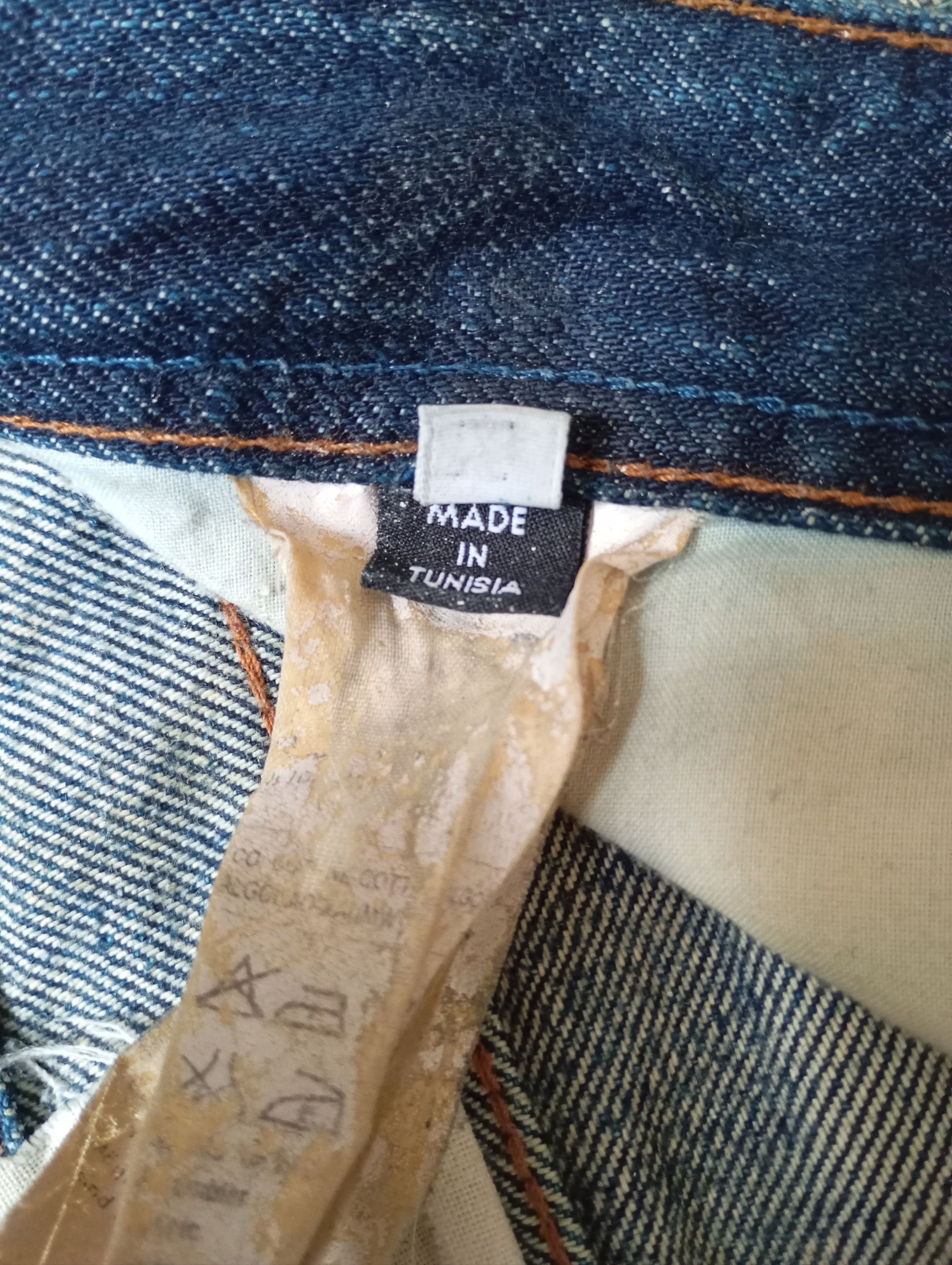 Dolce & Gabbana Dolce & Gabbana Y2k Distressed Patchwork Denim Pants Size US 32 / EU 48 - 6 Thumbnail