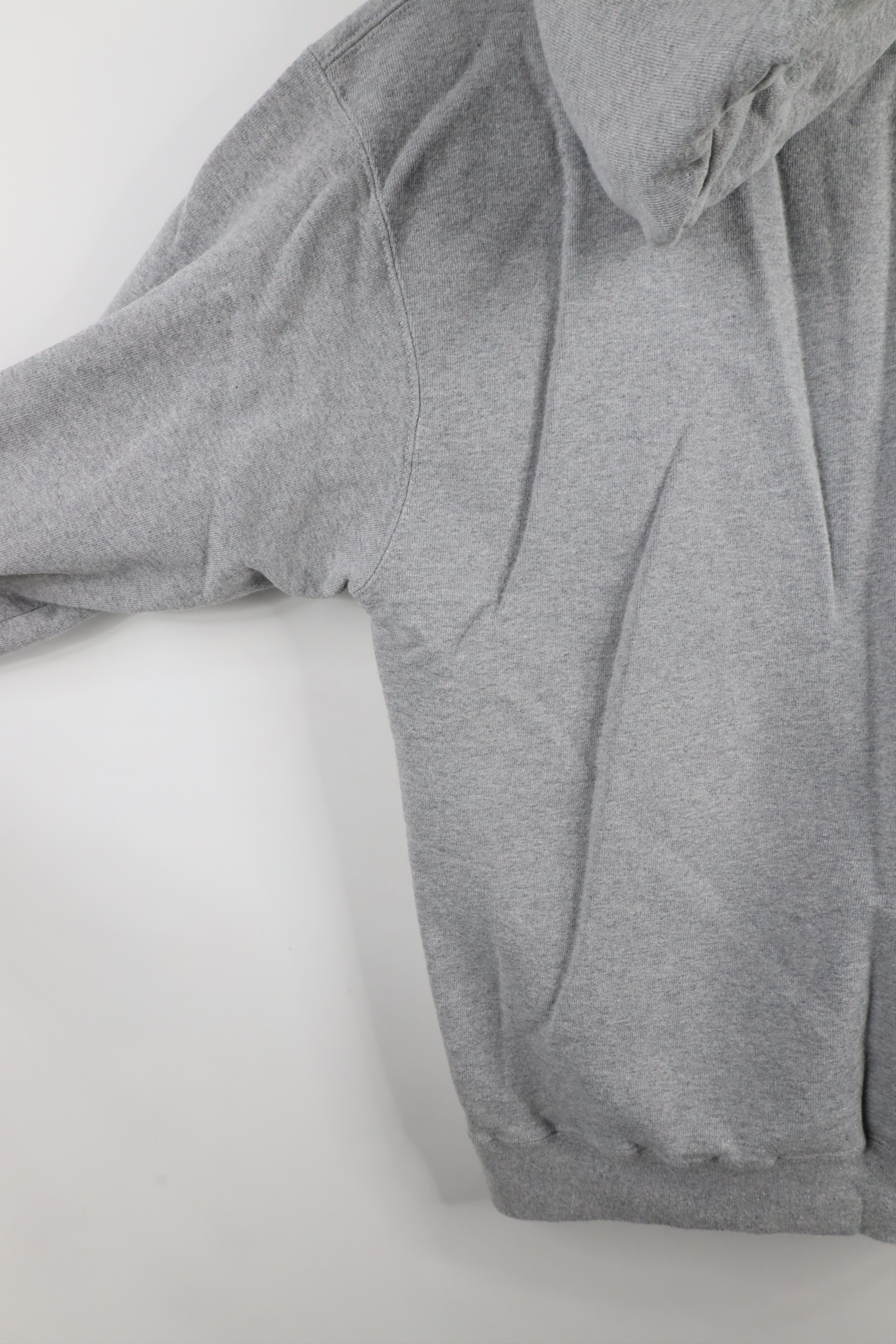 Champion × Vintage Vintage 90s Champion Logo Heavyweight Hoodie Sweatshirt Gray Size US XL / EU 56 / 4 - 12 Thumbnail