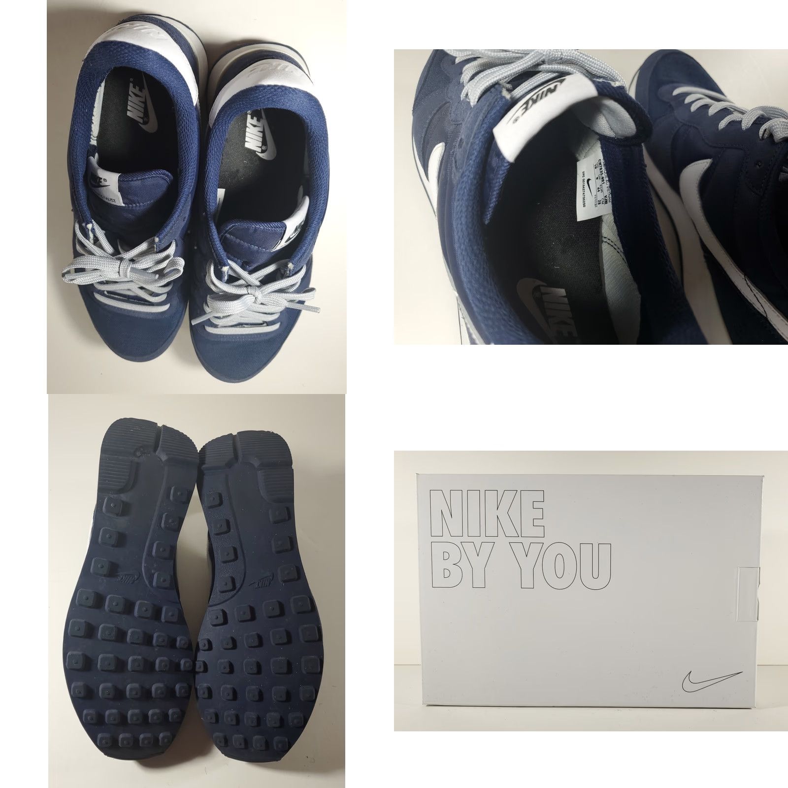 Nike Nike Internationlist Custom Sneakers Blue White CW7635-991 Mens 10 Blue Nike Sneakers Mens 10 Athletic Shoes with Box Size US 10 / EU 43 - 8 Thumbnail