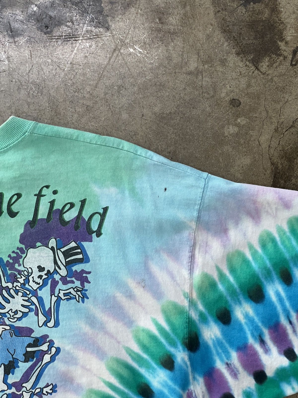Band Tees Vintage 1990 Grateful Dead Olympic Velodrome Tie Dye Tee XL Size US XL / EU 56 / 4 - 6 Thumbnail