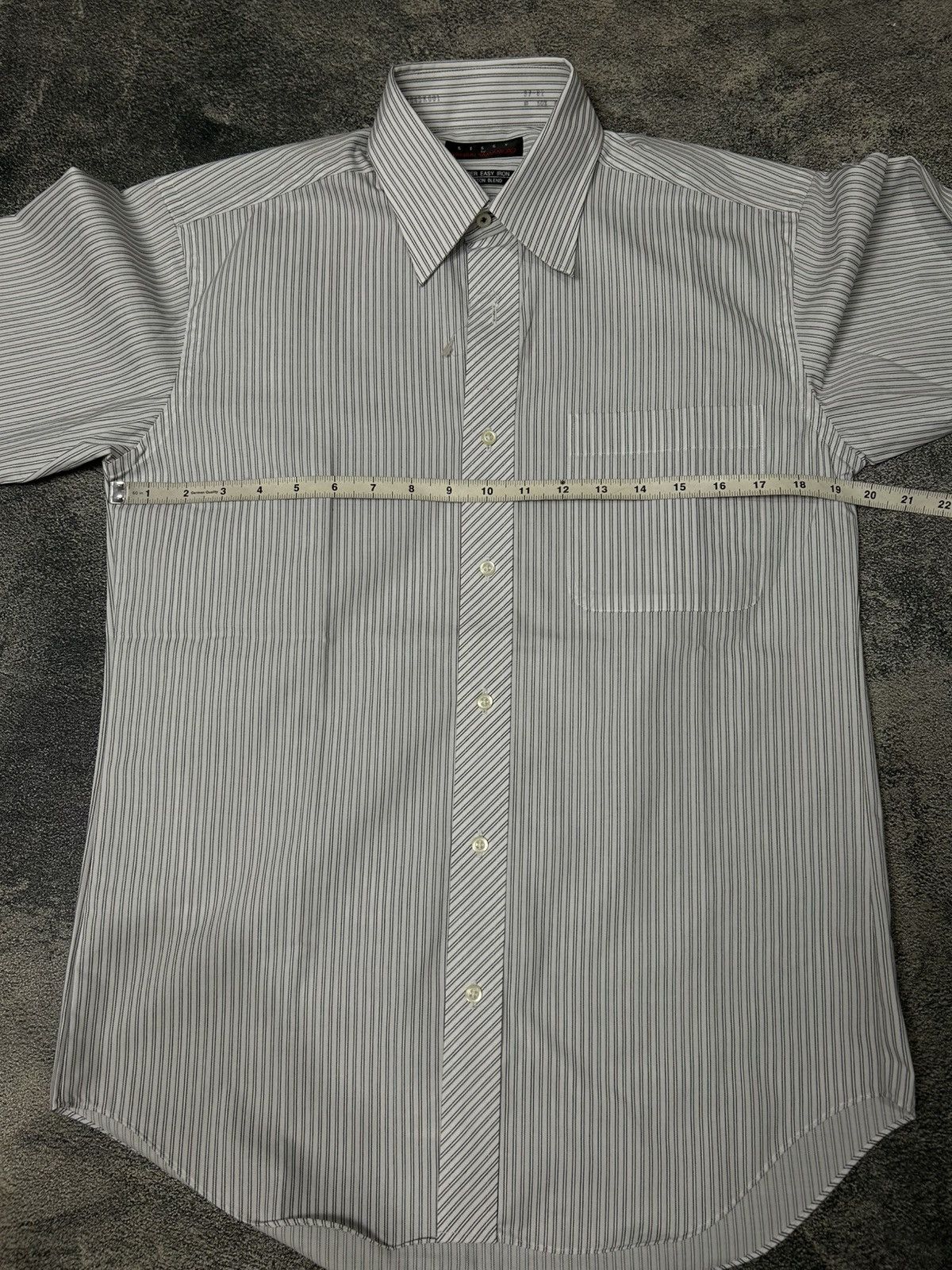Kansai Yamamoto Vintage Sissy Kansai yamamoto striped button up shirt Size US M / EU 48-50 / 2 - 7 Thumbnail