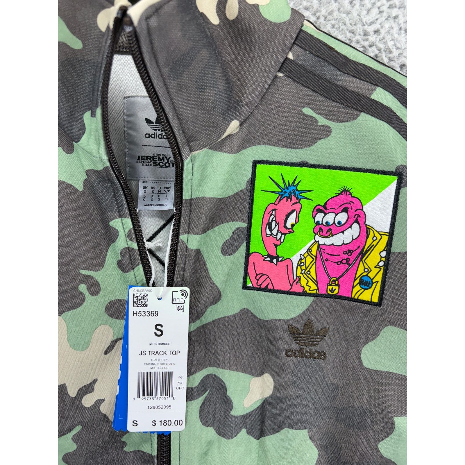 Adidas Adidas x Jeremy Scott Camo Track Jacket Mens Small NEW S Size US S / EU 44-46 / 1 - 6 Thumbnail