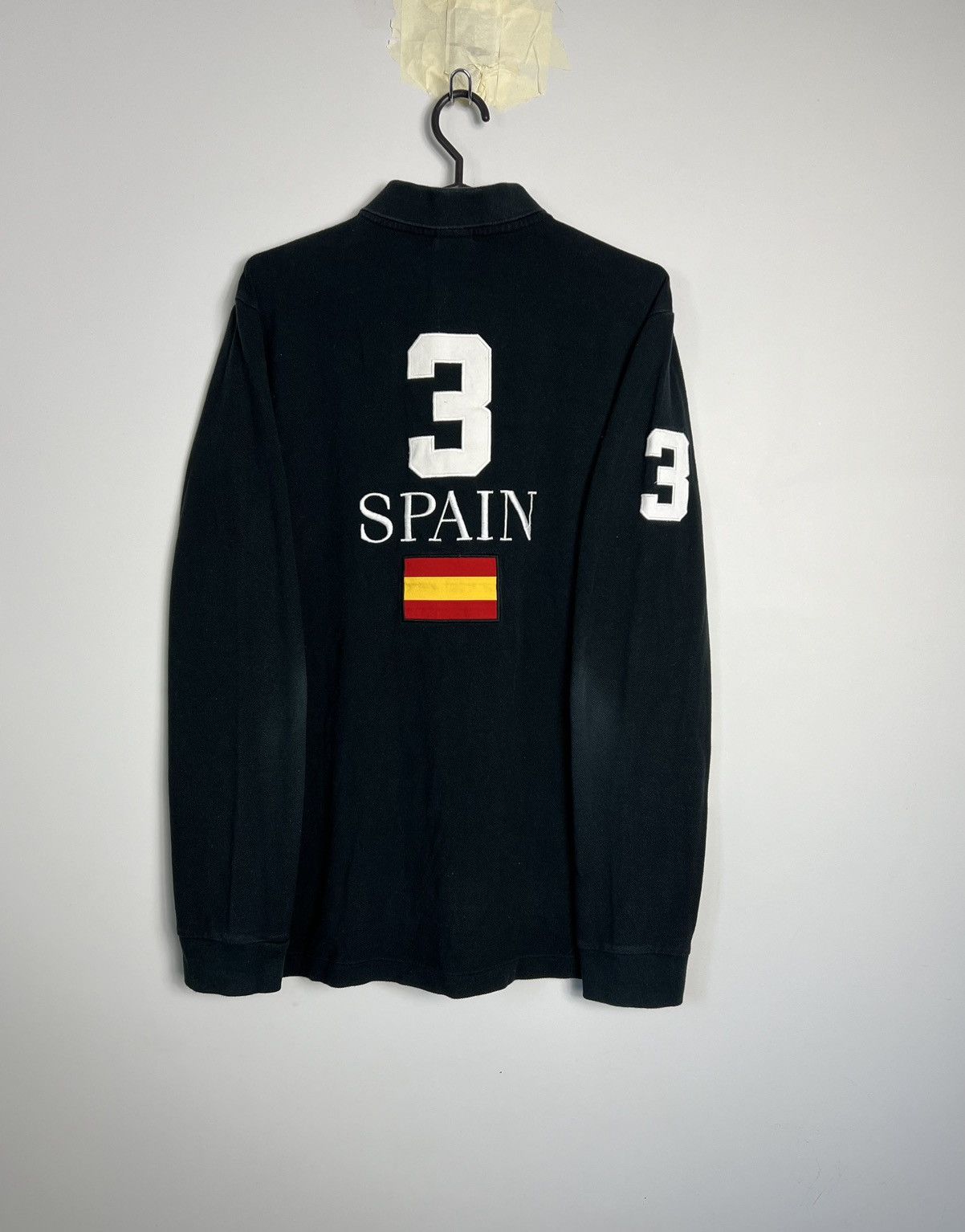 Polo Ralph Lauren Longsleeve Polo Ralph Lauren 3 Spain Chief Keef Vintage Size US M / EU 48-50 / 2 - 3 Thumbnail