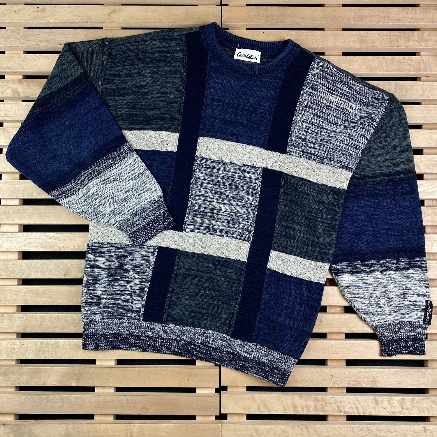 Carlo Colucci × Vintage Men’s Sweater Carlo Colucci Vintage Size 56 Size US L / EU 52-54 / 3 - 1 Thumbnail