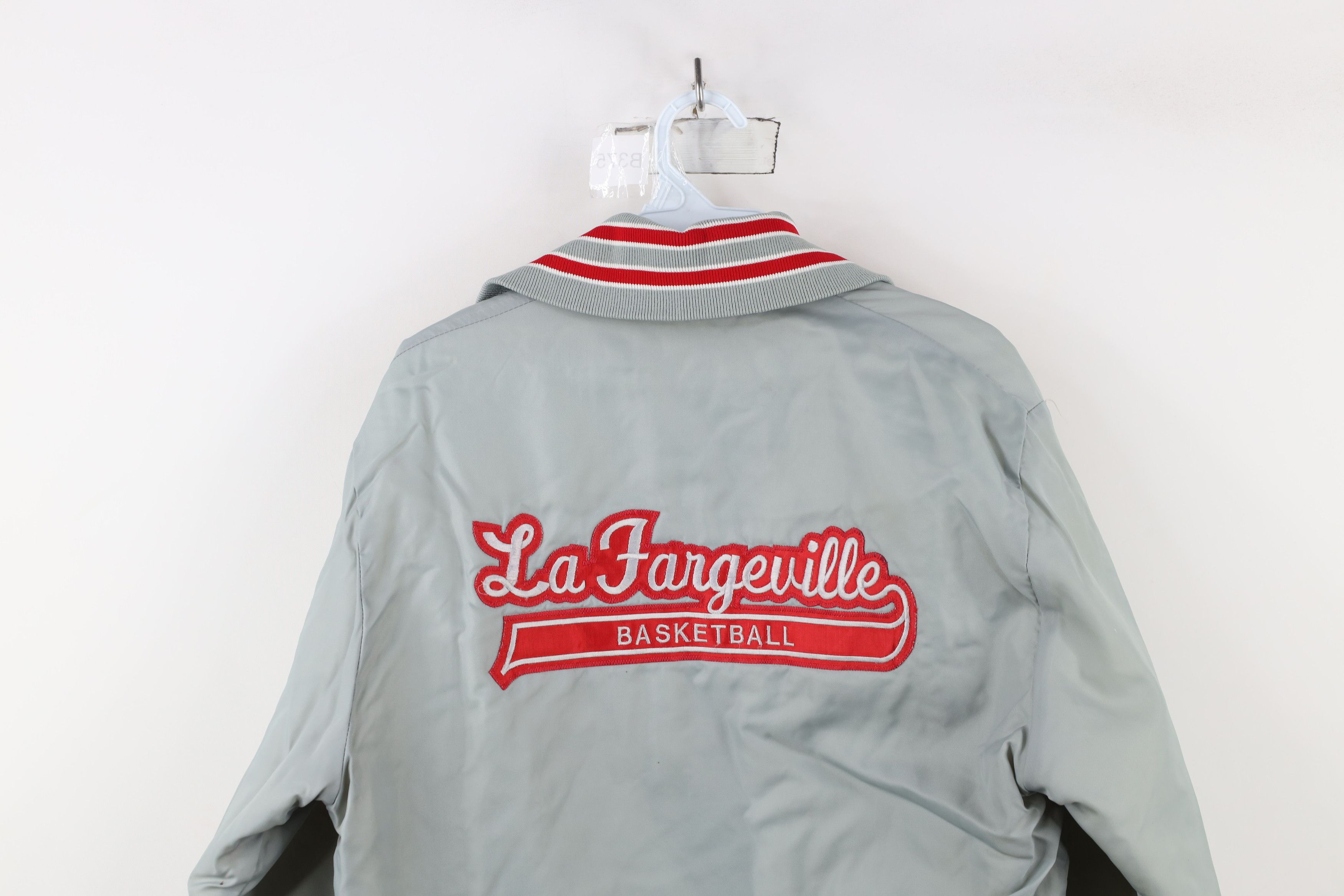 Vintage Vintage 90s Fargeville Basketball Varsity Bomber Jacket USA Size US M / EU 48-50 / 2 - 13 Thumbnail