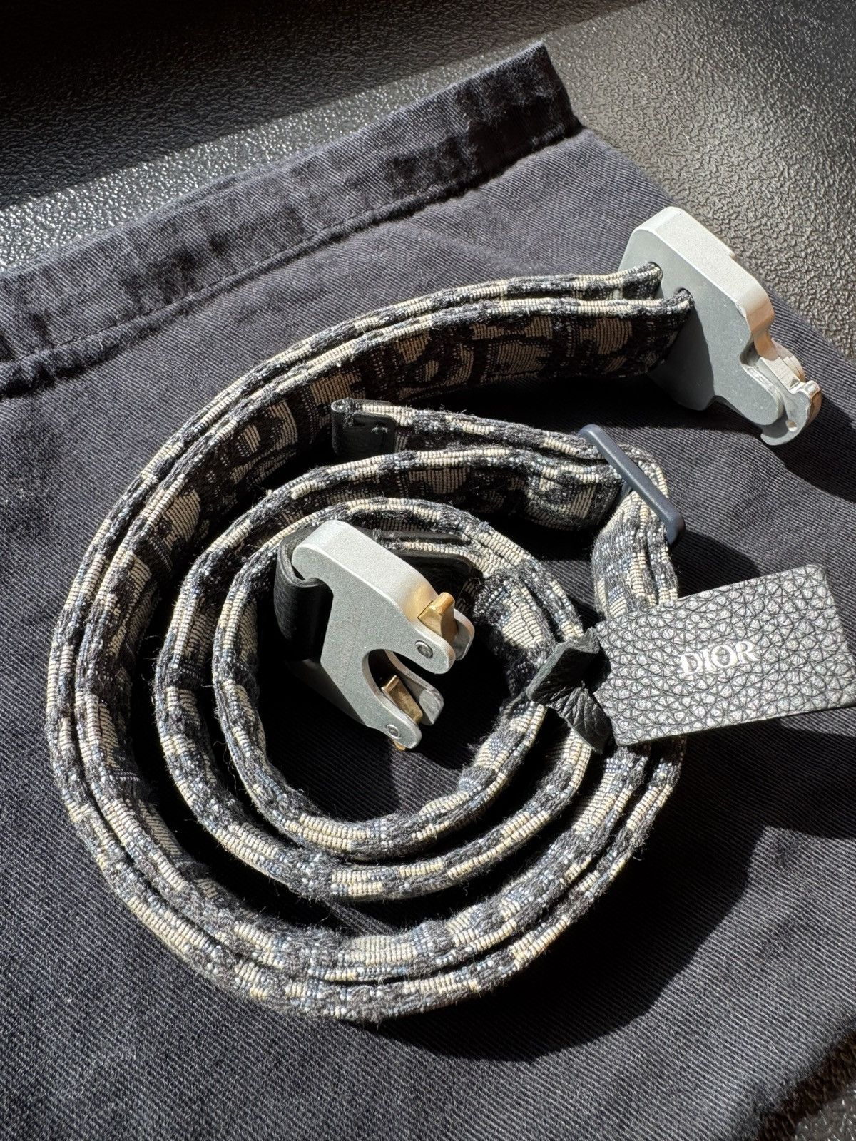 1017 ALYX 9SM × Christian Dior Monsieur Christian Dior Matthew Williams Luck Belt Size ONE SIZE - 2 Thumbnail