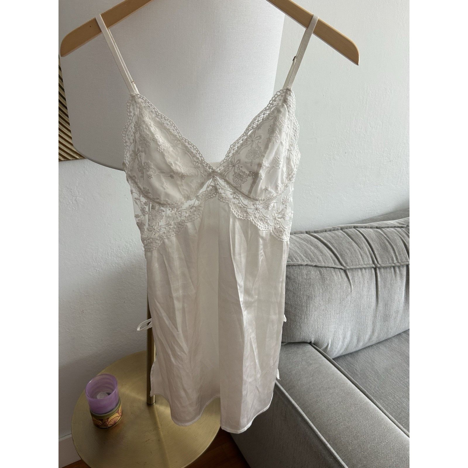 & Other Stories White Y2K Lace Babydoll Dress Fairly Femenine Dainty S/M Size ONE SIZE - 1 Thumbnail