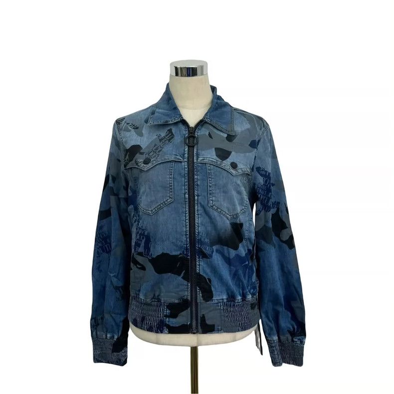 Versace Versace Camouflage denim jacket Size US S / EU 44-46 / 1 - 7 Thumbnail