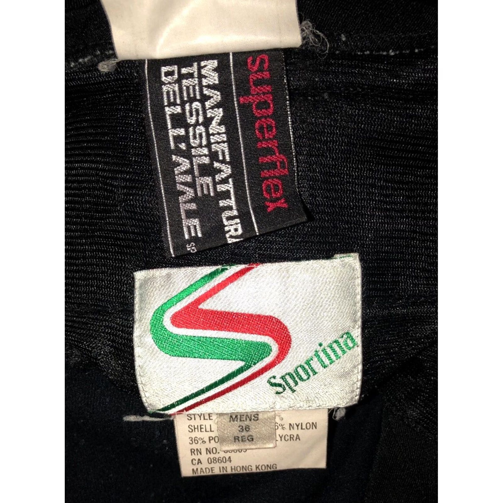 Vintage VINTAGE Sportina Mens Black Snow Thick Pants Size 36 Casual Pants Fleece Lined 32 Inseam Mens Size US 36 / EU 52 - 5 Thumbnail