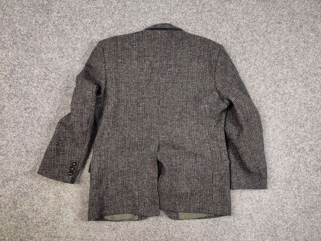 Designer × Harris Tweed × Vintage Vintage 90's Harris Tweed Court short Wool Blazer Jacket Size US S / EU 44-46 / 1 - 12 Thumbnail